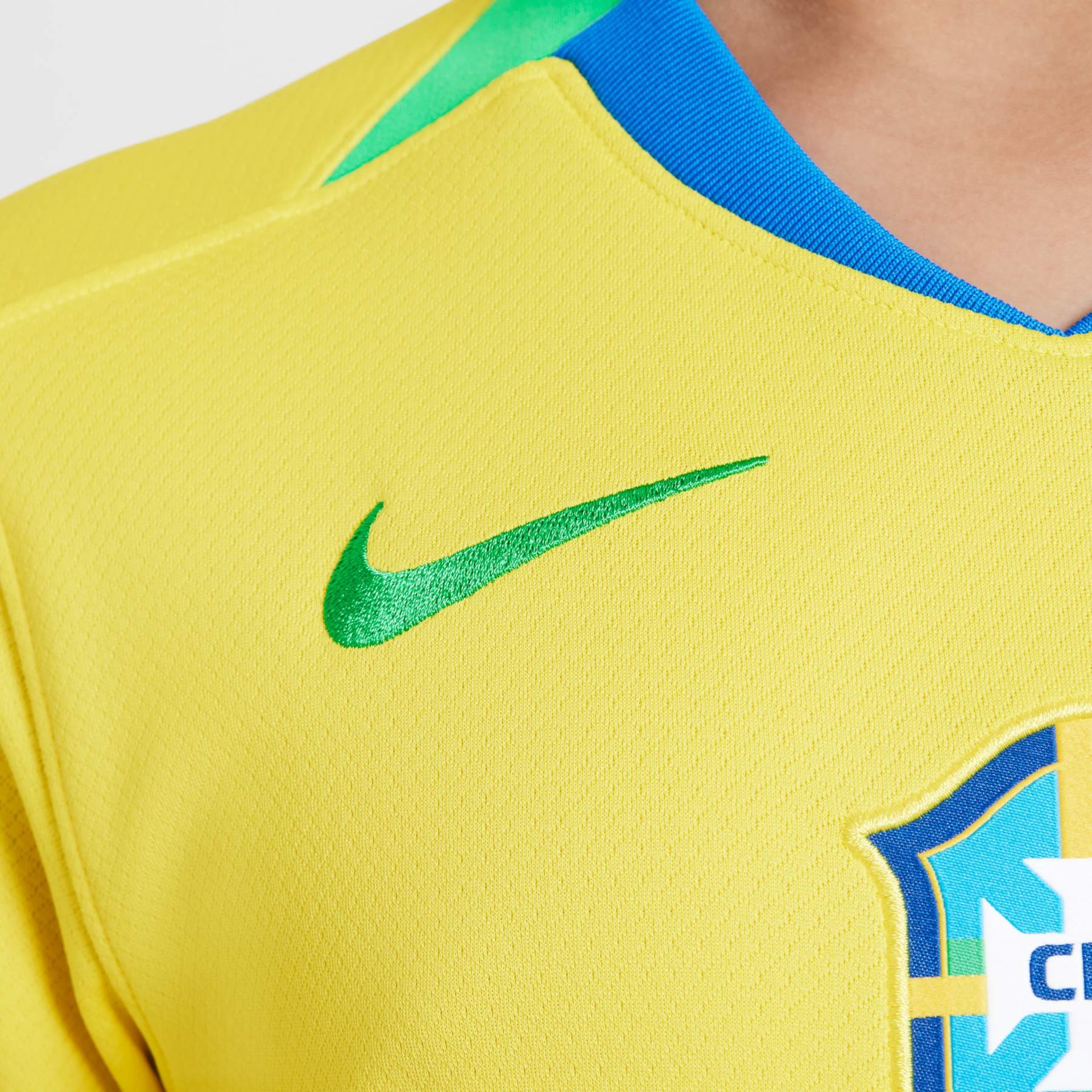 Camisa Nike Brasil I 2025/26 Torcedor Pro Infantil - Foto 4
