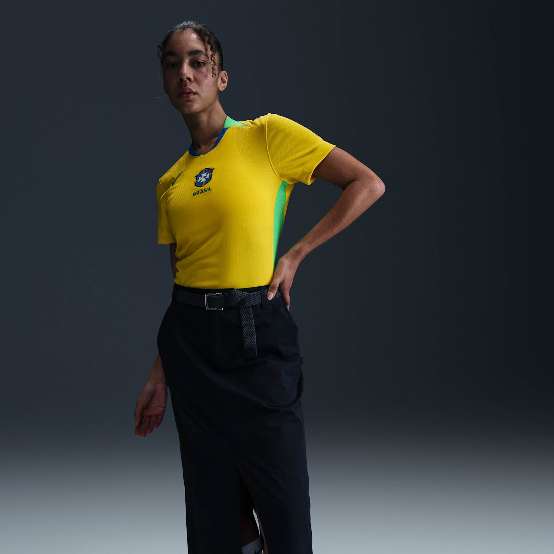 Camisa Nike Brasil I 2025/26 Torcedora Pro Feminina - Foto 3