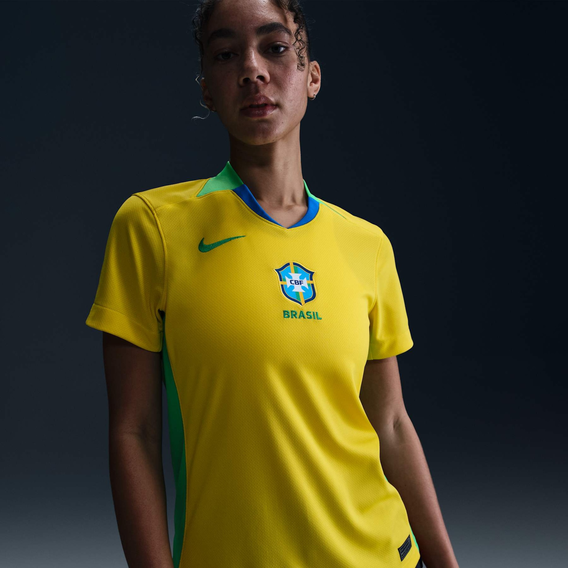Camisa Nike Brasil I 2025/26 Torcedora Pro Feminina - Foto 6