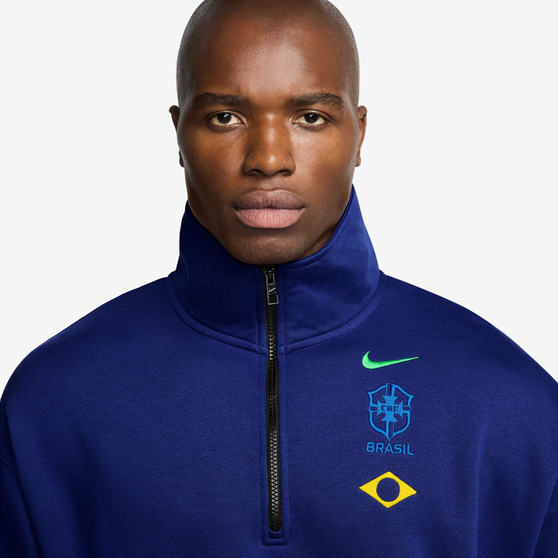 Blusão Nike Sportswear Brasil Fleece Masculino - Foto 3