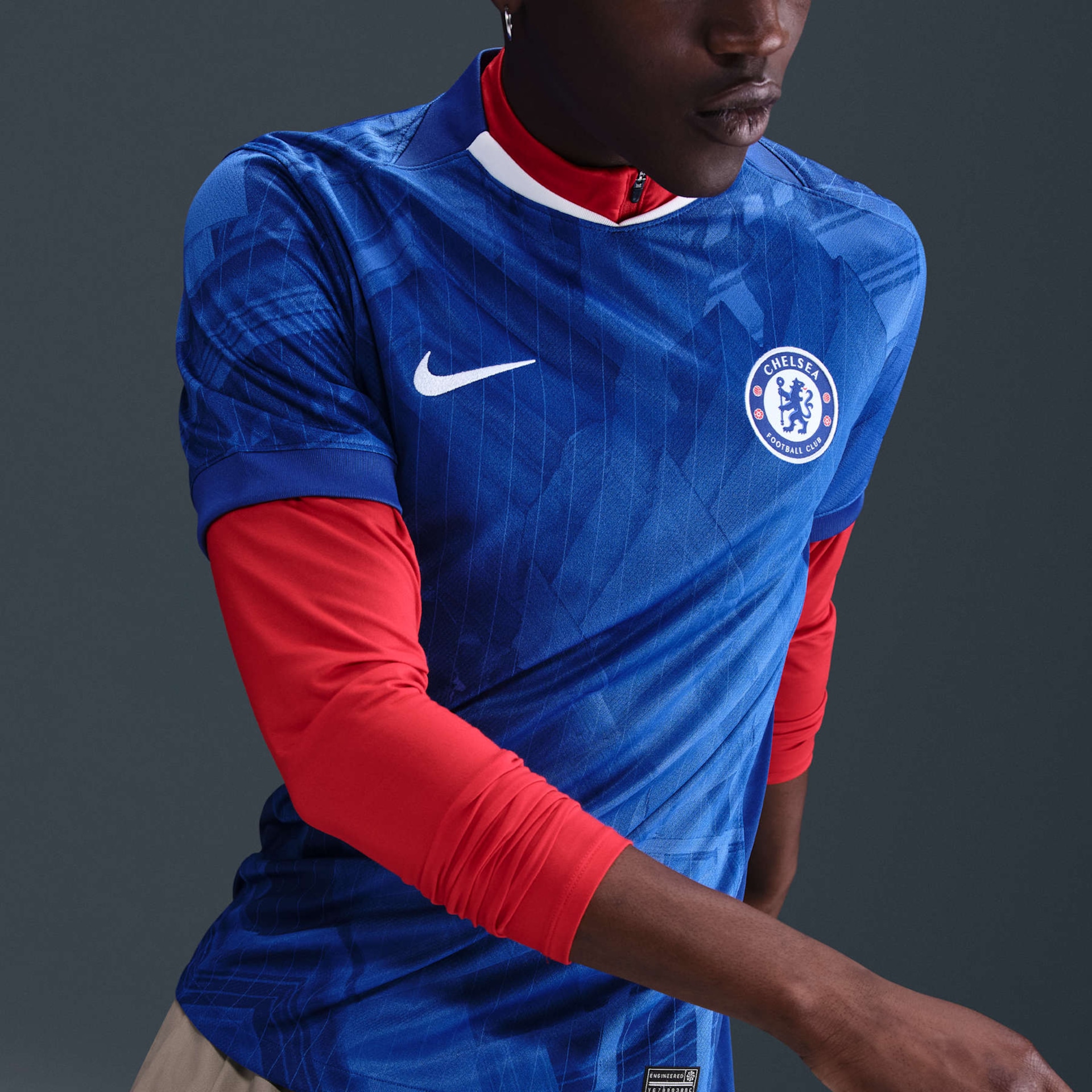 Camisa Nike Chelsea I 2025/26 Torcedor Pro Masculina - Foto 3