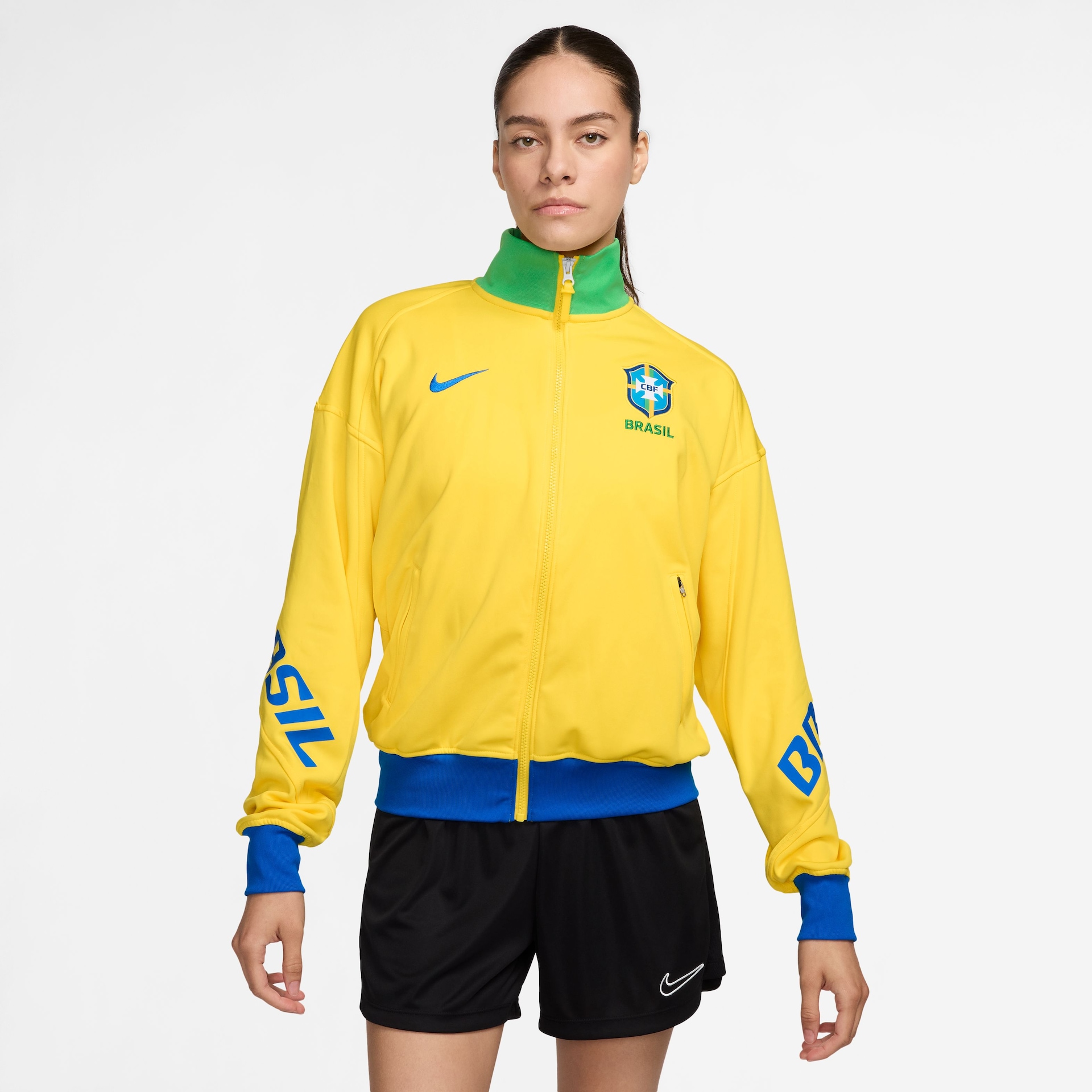 Jaqueta Nike Brasil Academy Pro Feminina - Foto 1
