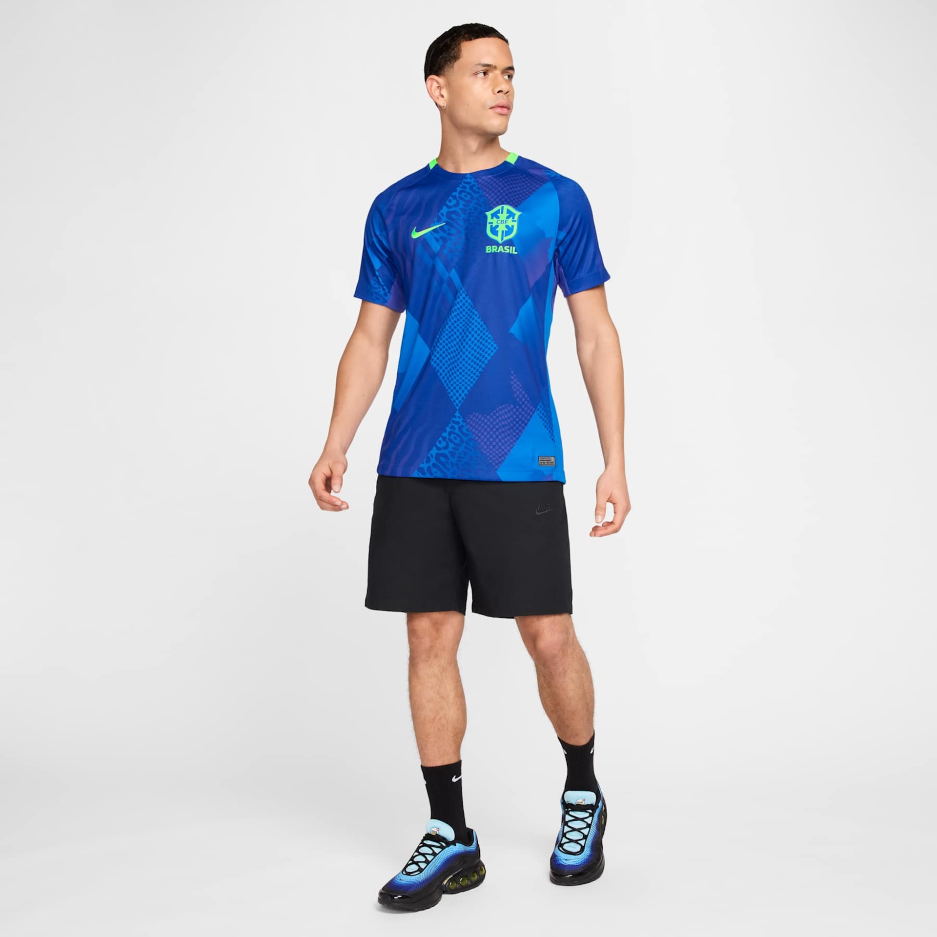 Camisa Nike Brasil II 2025/26 Torcedor Pro Masculina - Foto 7