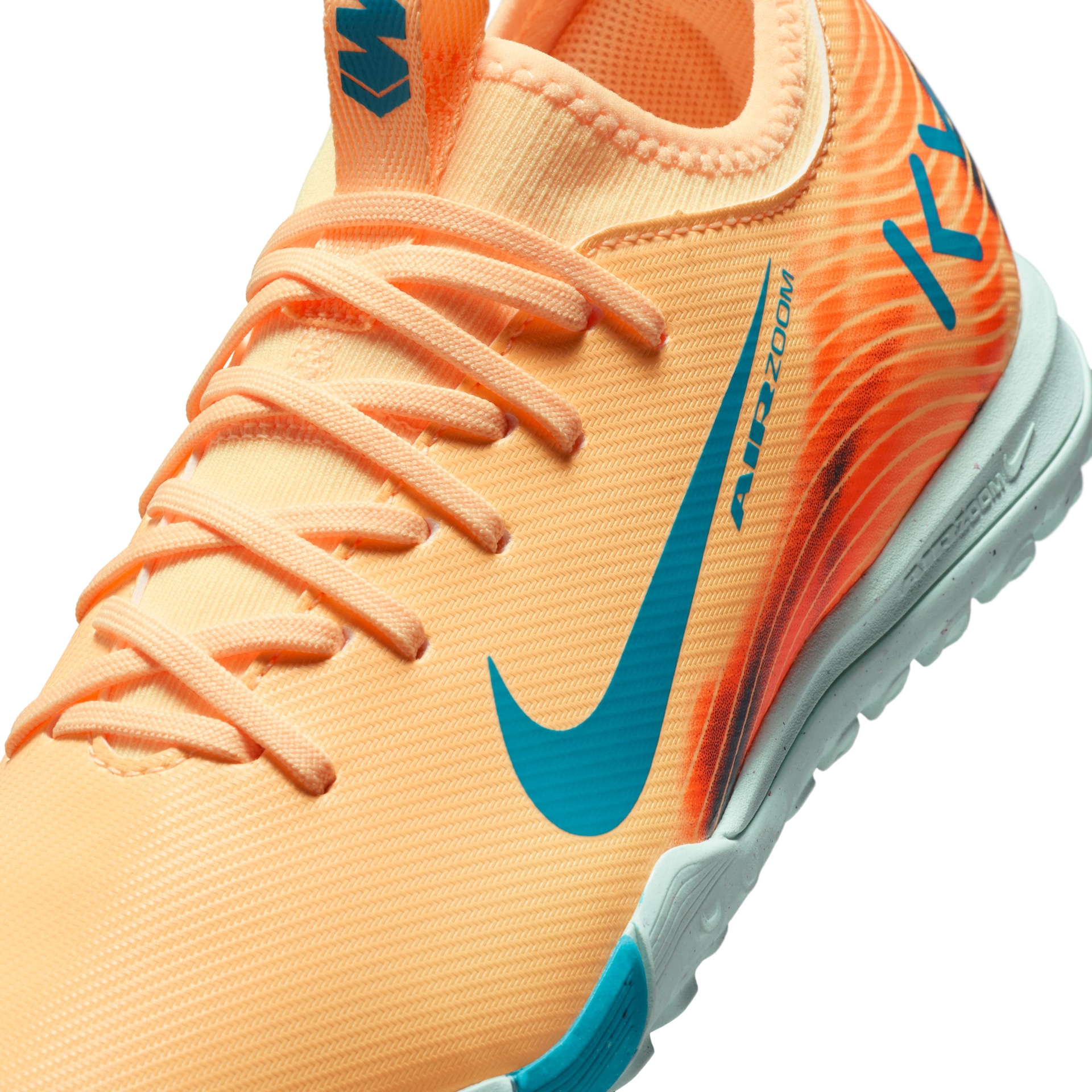 Chuteira Nike Zoom Vapor 16 Academy Kylian Mbappé Infantil Society - Foto 5