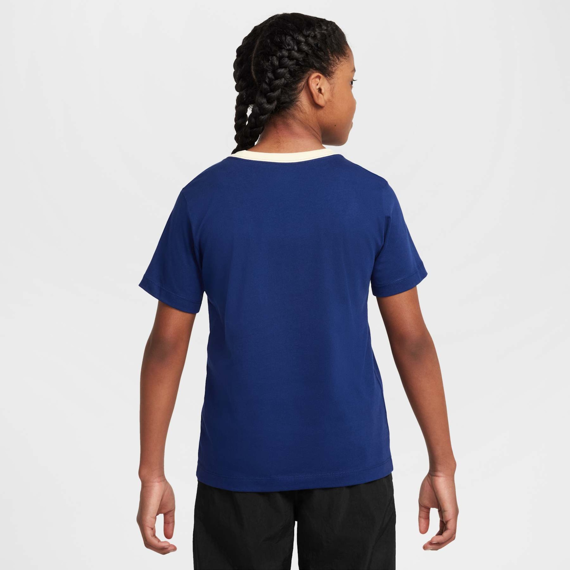 Camiseta Nike França Crest Infantil - Foto 2