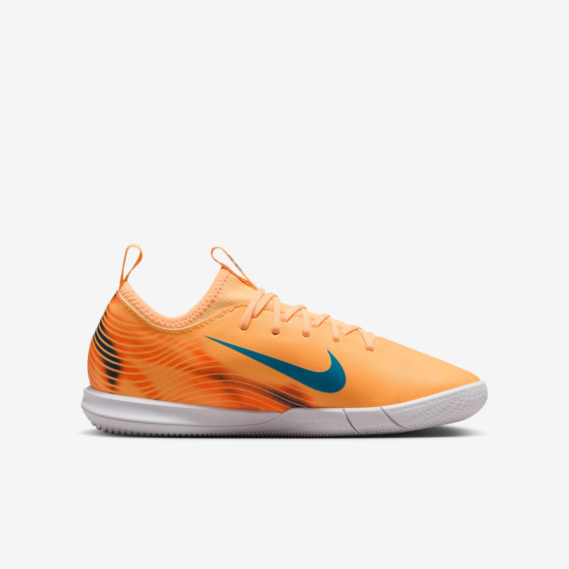 Chuteira Nike Zoom Vapor 16 Academy Kylian Mbappé Infantil Futsal - Foto 3