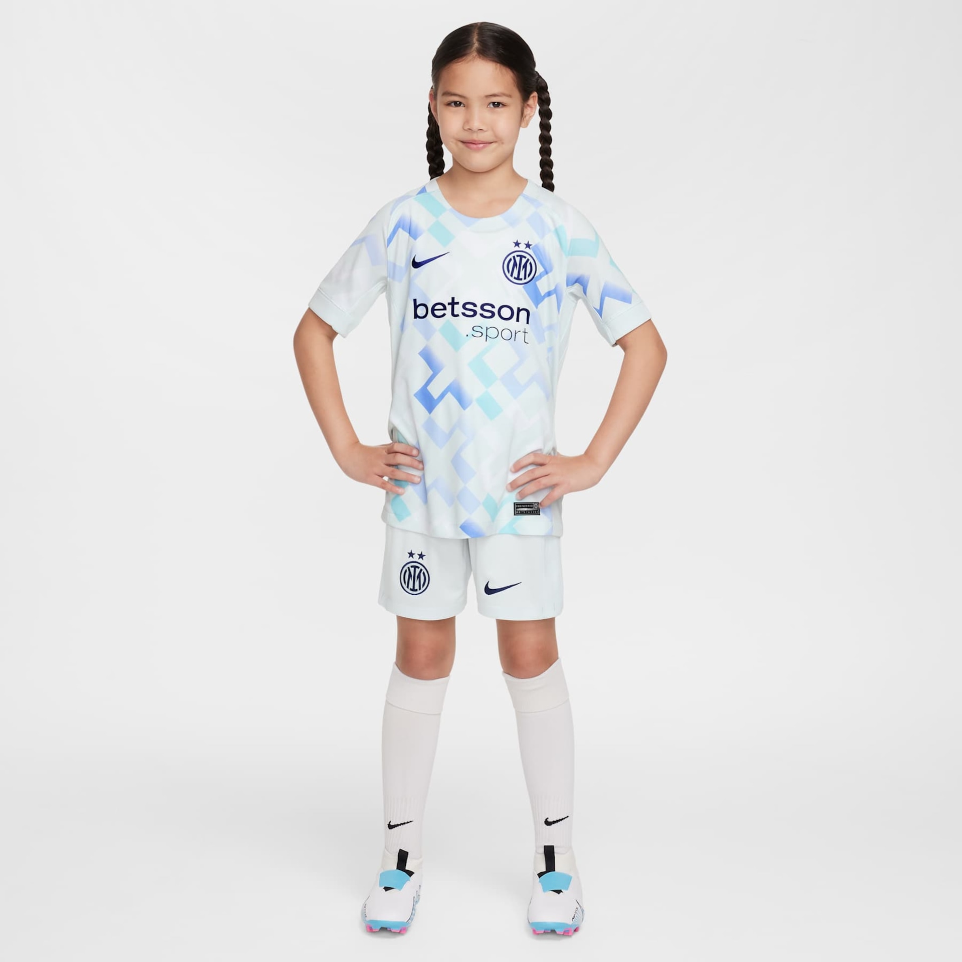 Camisa Nike Inter de Milão II 2025/26 Torcedor Pro Infantil - Foto 8