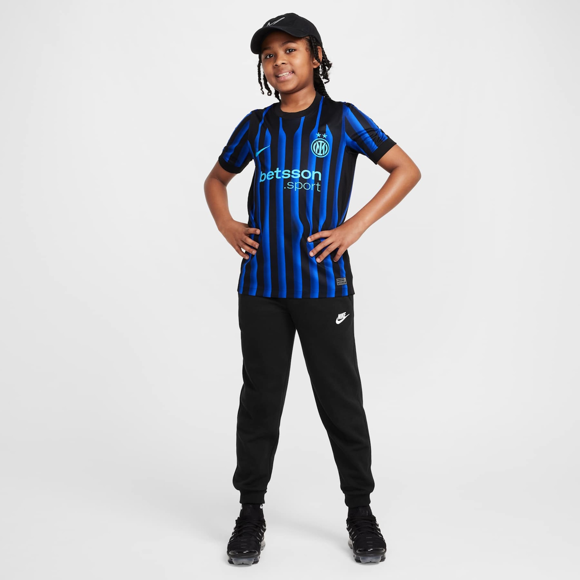 Camisa Nike Inter de Milão I 2025/26 Torcedor Pro Infantil - Foto 9