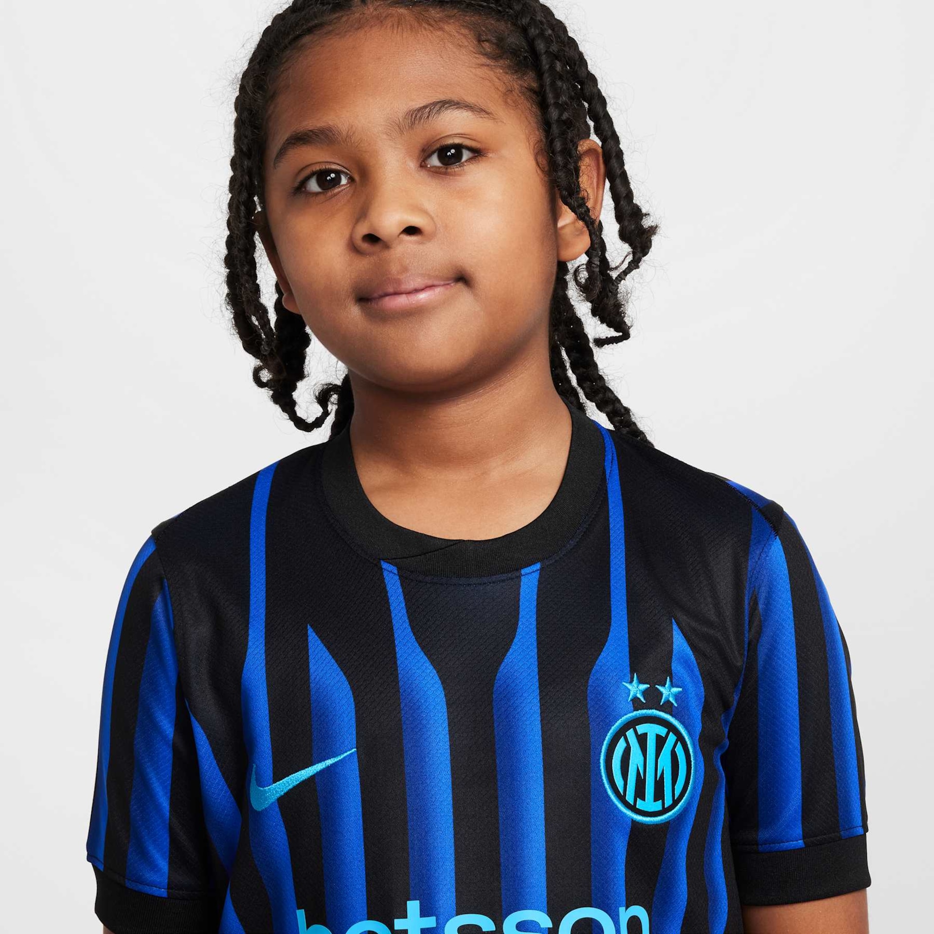 Camisa Nike Inter de Milão I 2025/26 Torcedor Pro Infantil - Foto 3