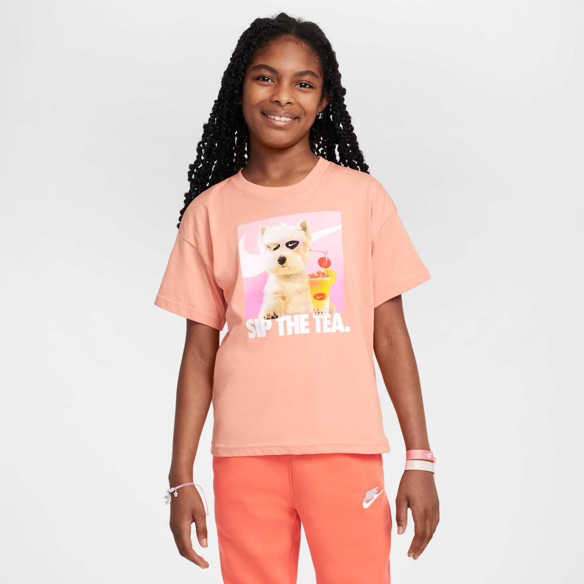 Camiseta Nike Sportswear Photo Infantil - Foto 1