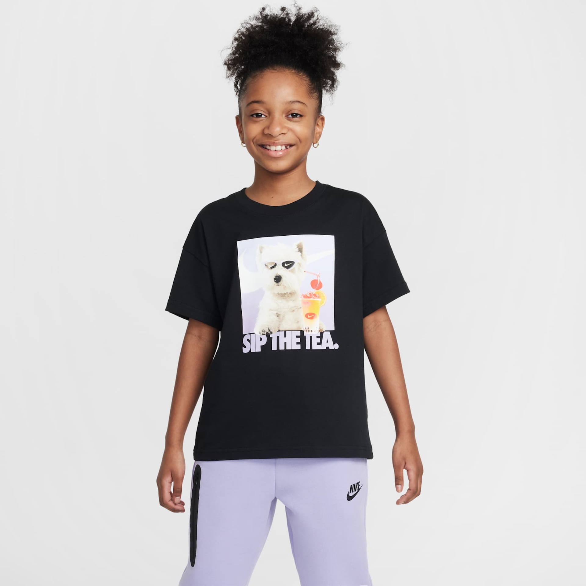 Camiseta Nike Sportswear Photo Infantil - Foto 1