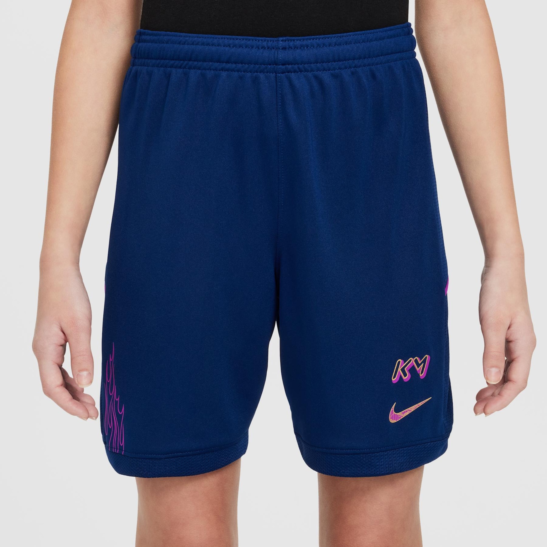 Shorts Nike Dri-FIT Kylian Mbappé Infantil - Foto 3