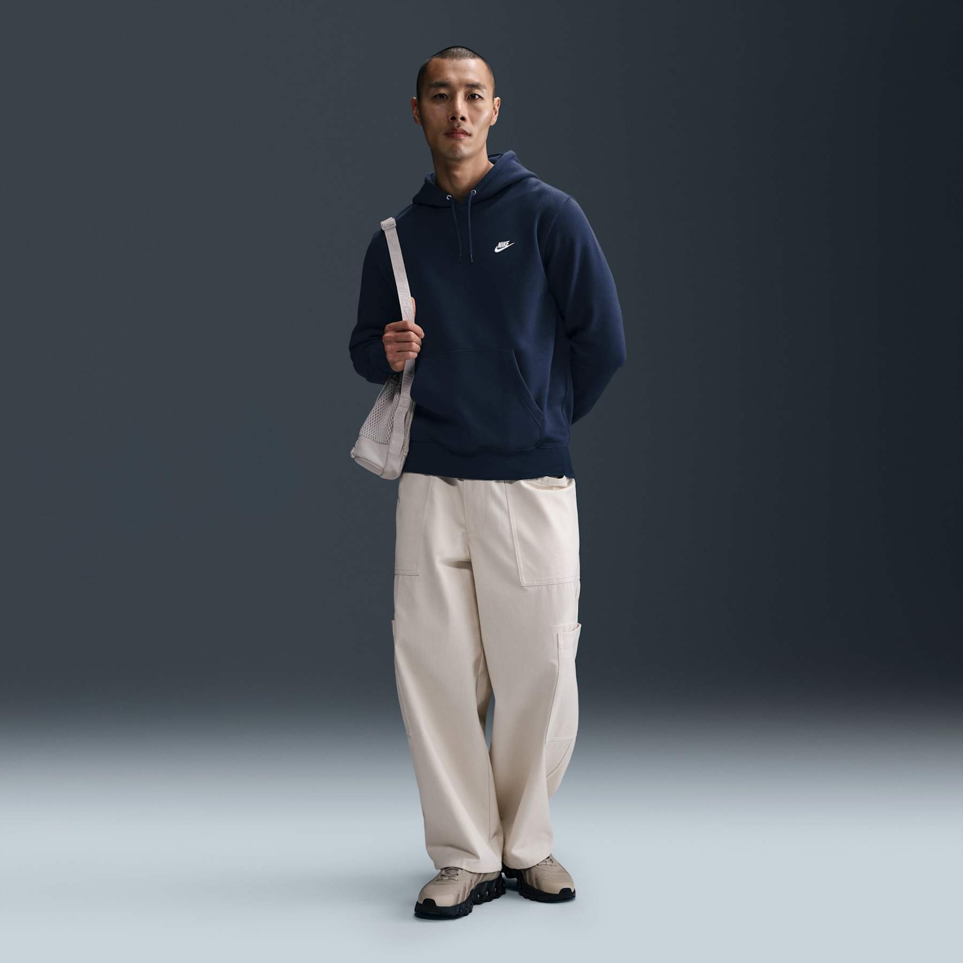 Blusão Nike Club Fleece Masculino - Foto 4