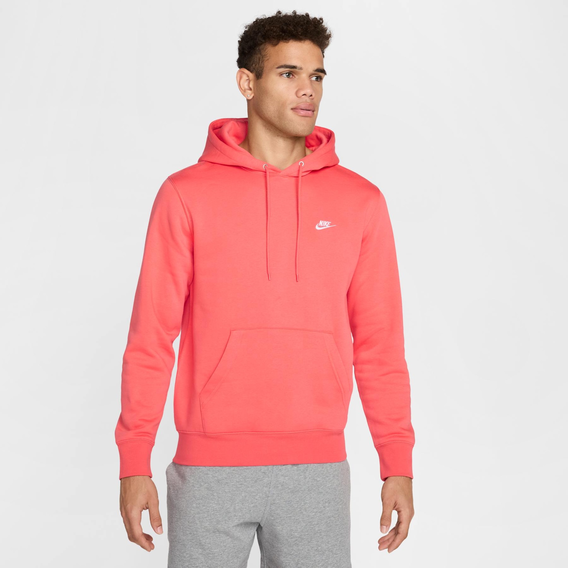 Blusão Nike Club Fleece Masculino - Foto 1