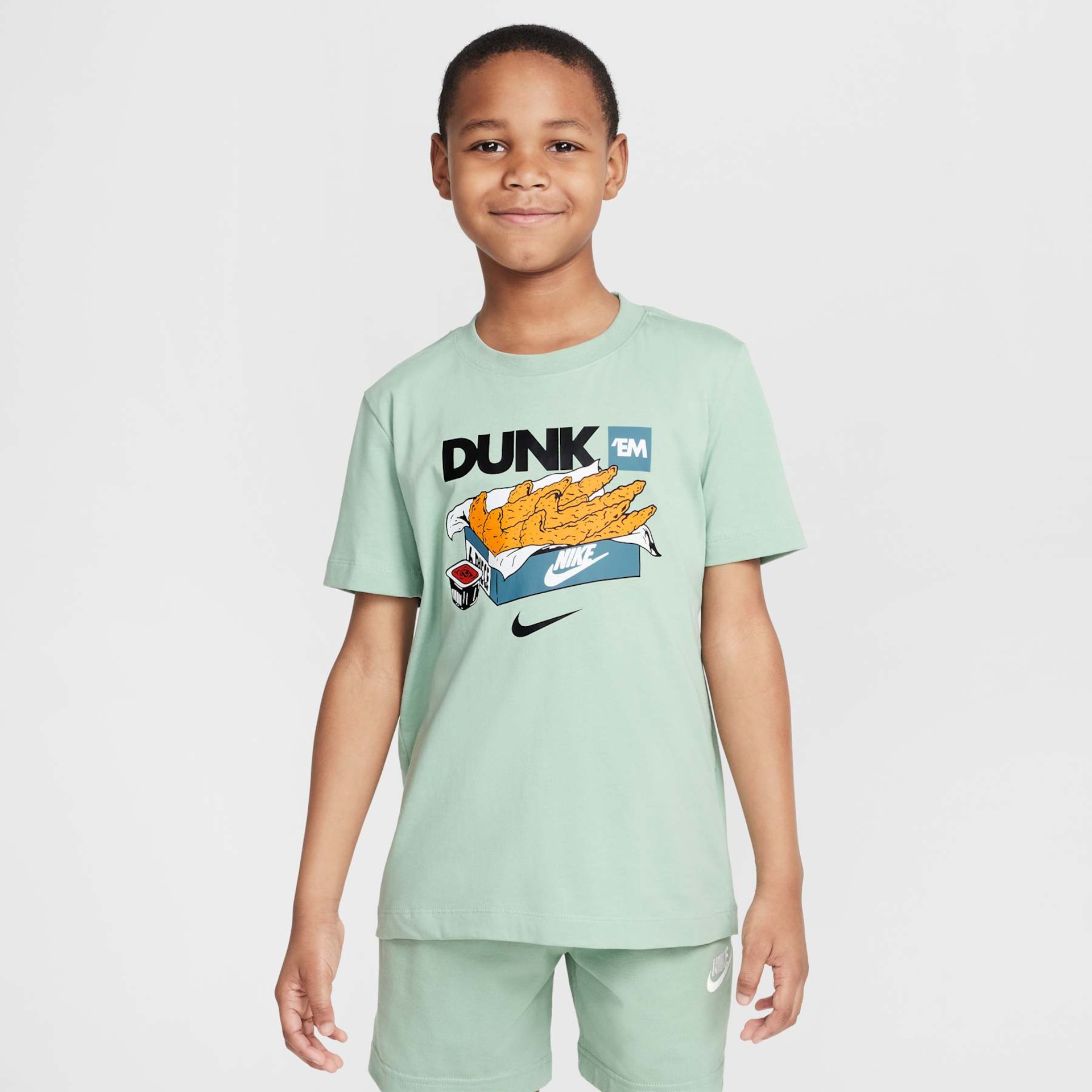 Camiseta Nike Sportswear Dunk Infantil - Foto 1