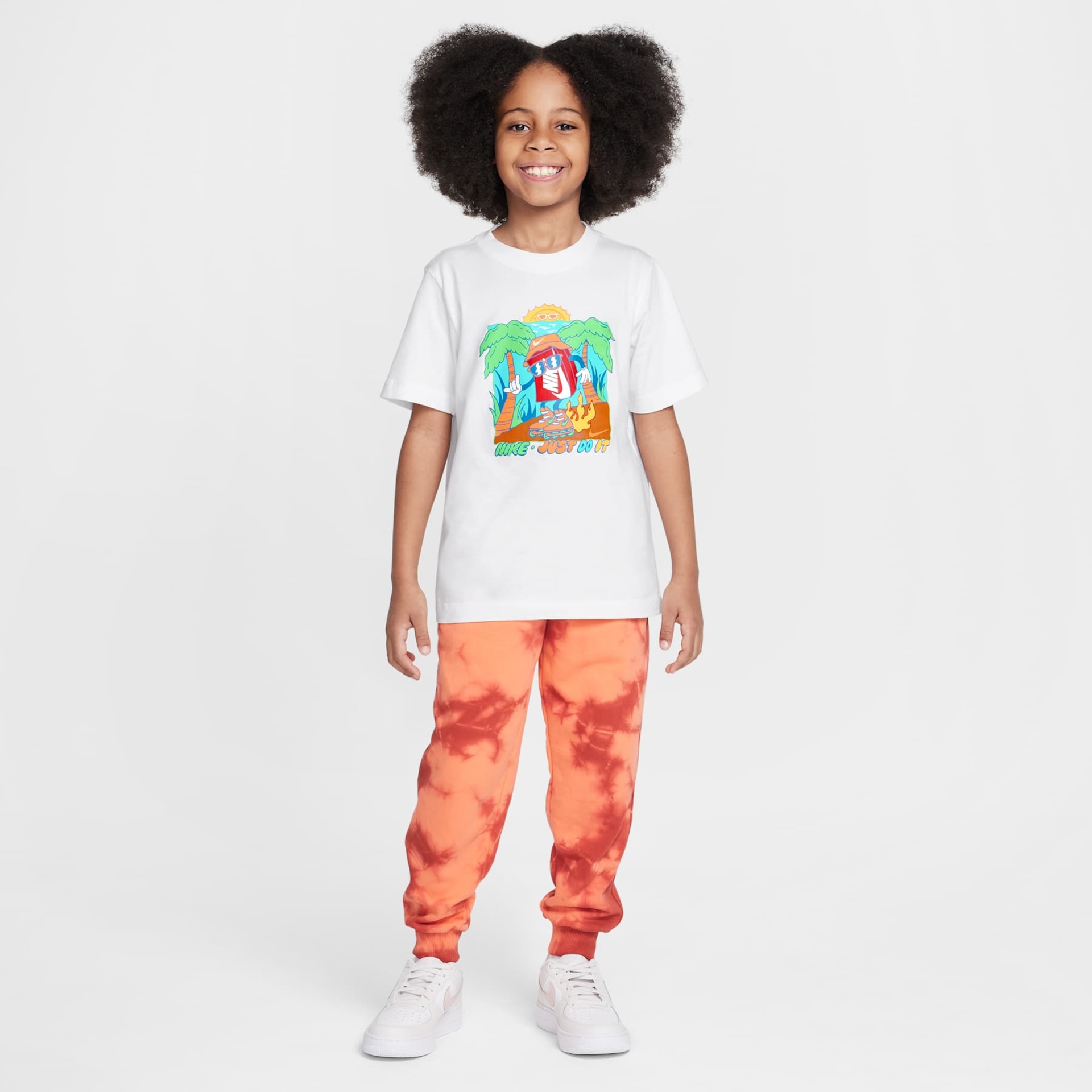 Camiseta Nike Sportswear Boxy 3 Infantil - Foto 5