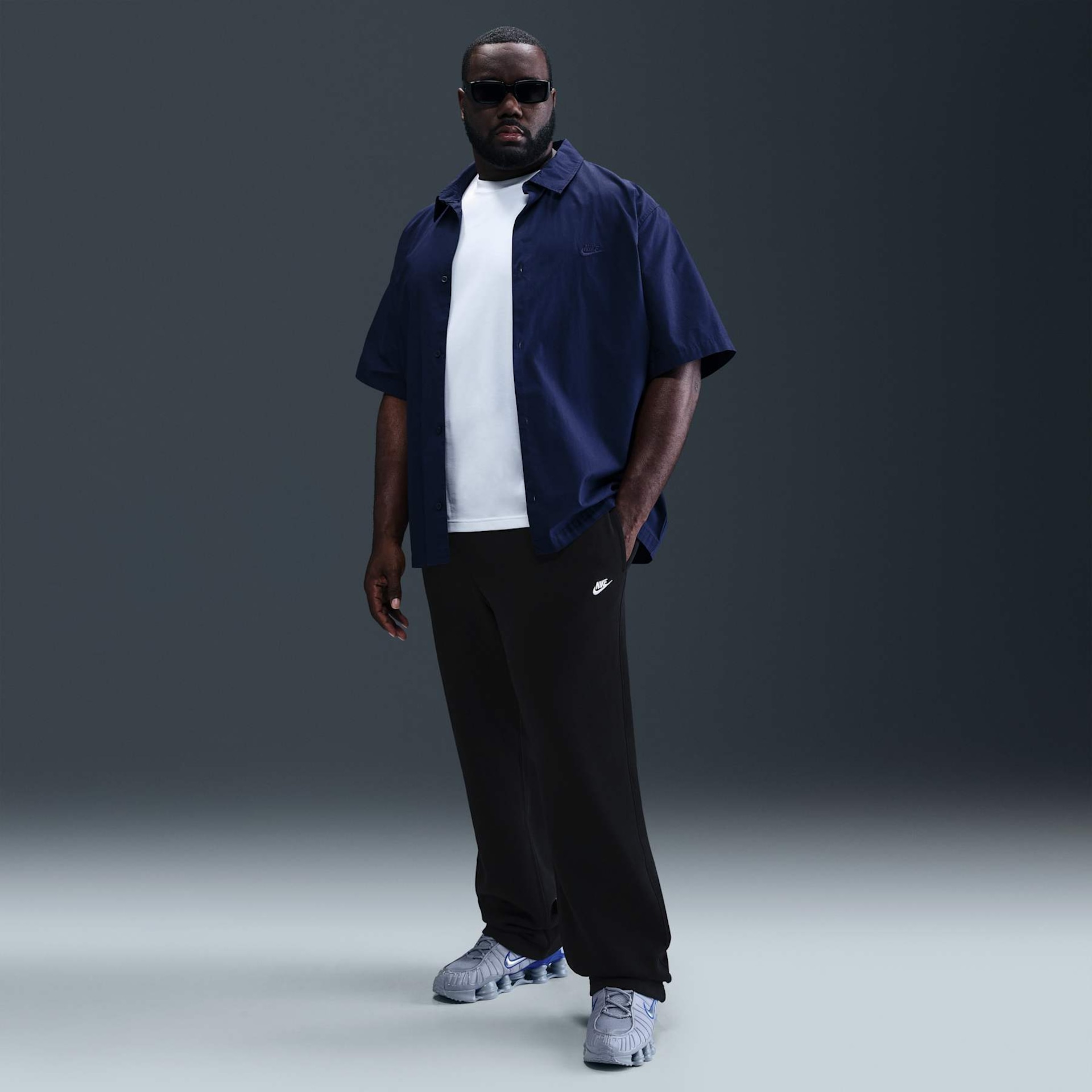 Calça Nike Club Fleece Bungie Masculina - Foto 6