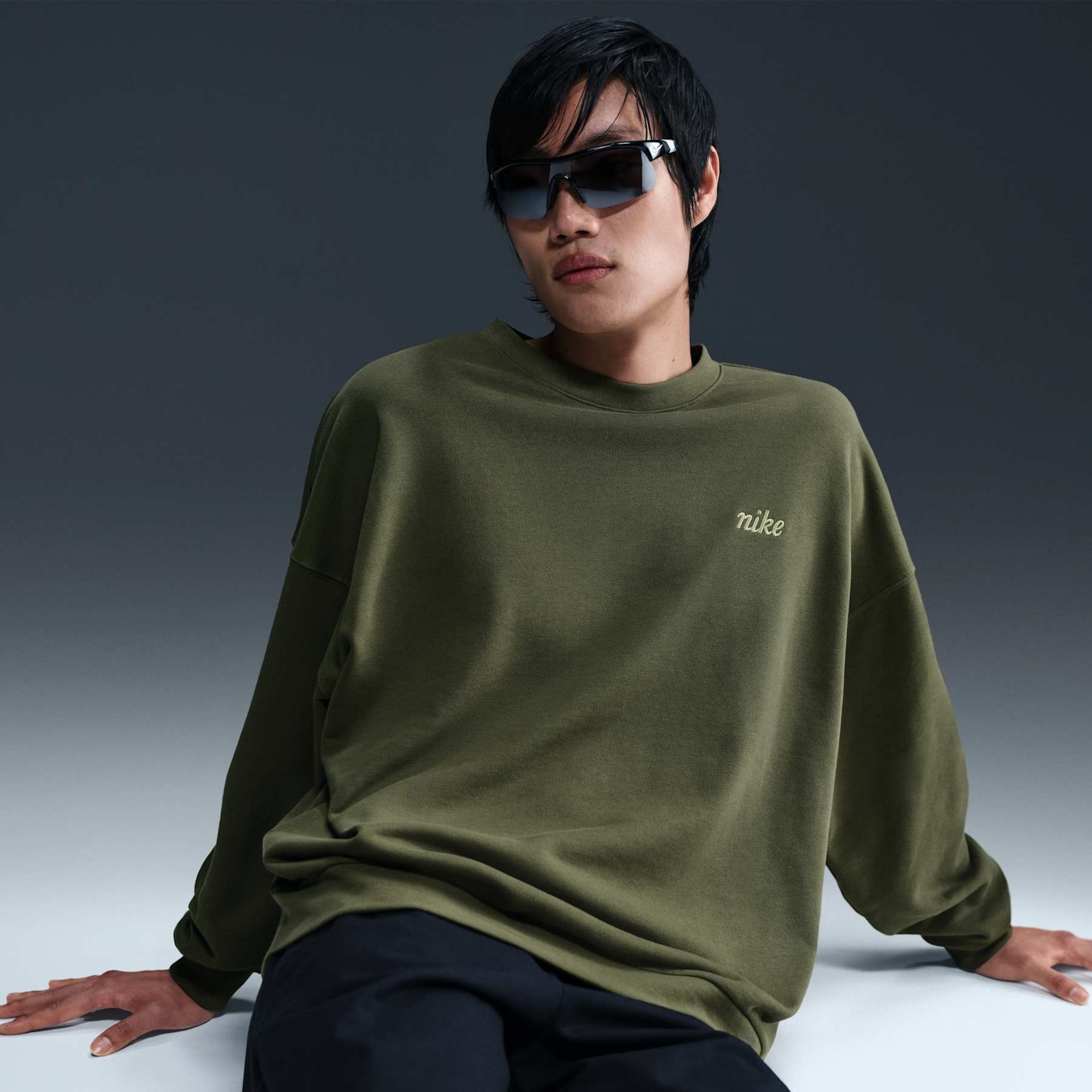 Blusão Nike Club Crew Masculino - Foto 3