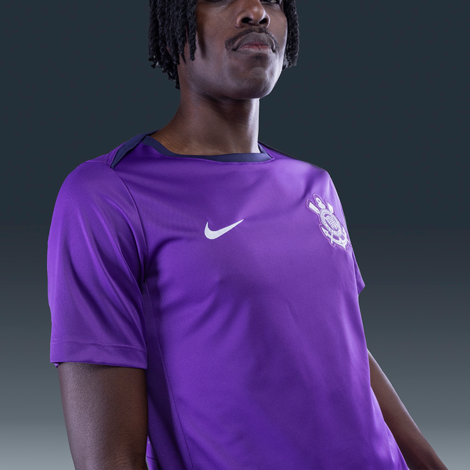 Camisa Nike Corinthians Treino 2025 Masculina - Foto 2