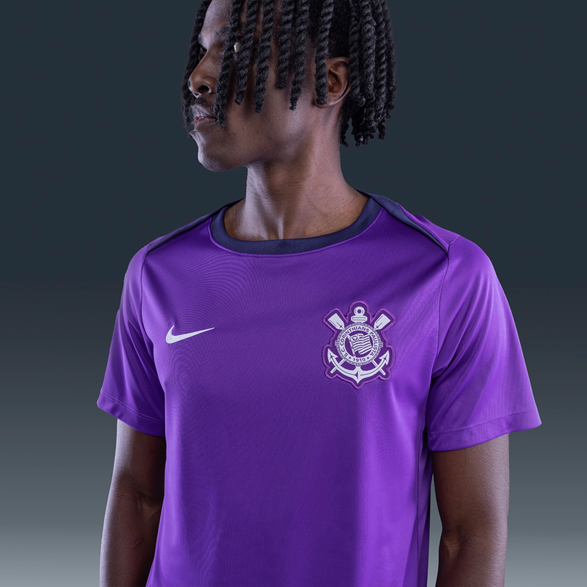 Camisa Nike Corinthians Treino 2025 Masculina - Foto 1