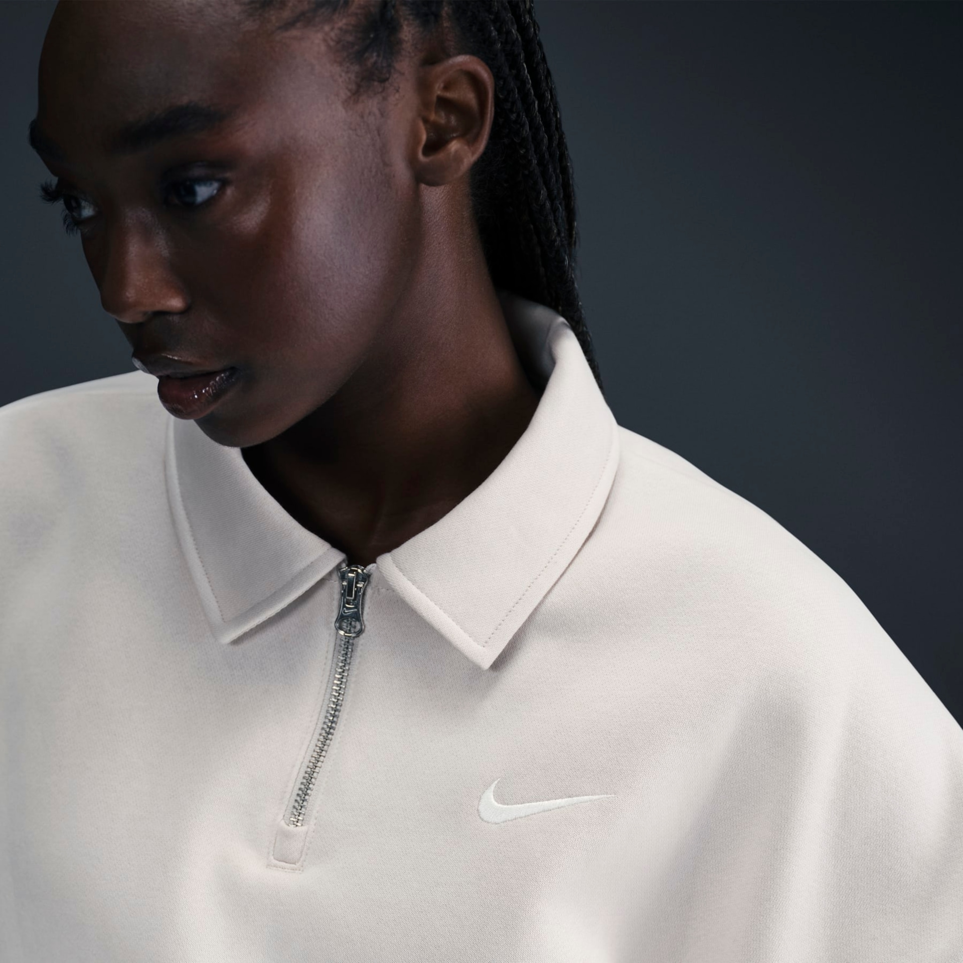 Camisa Polo Nike Sportswear Phoenix Fleece Feminina - Foto 3