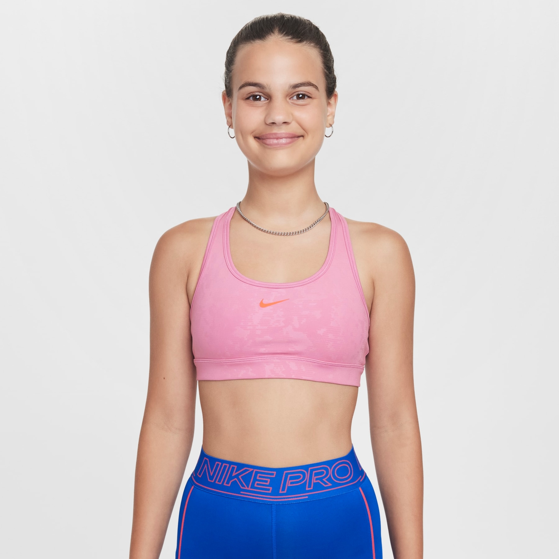 Top Nike Swoosh REV Infantil - Foto 1