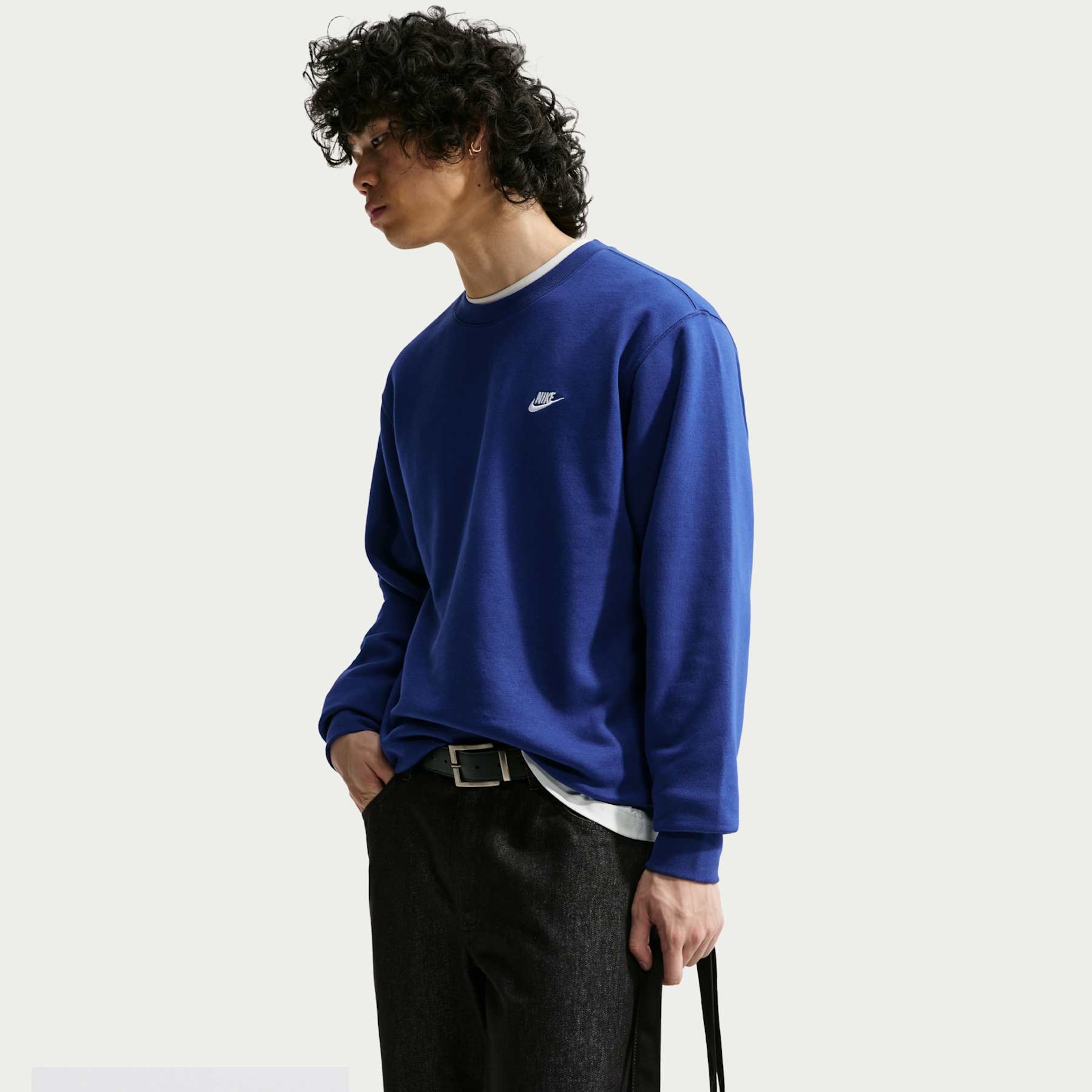 Blusão Nike Club Crew Masculino - Foto 3