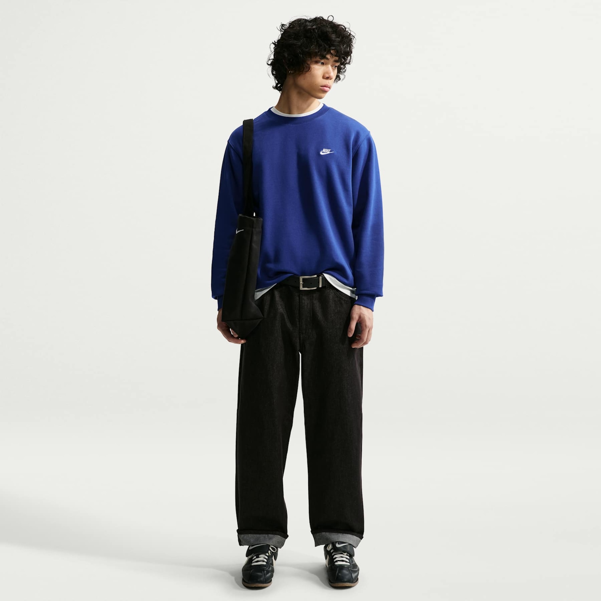 Blusão Nike Club Crew Masculino - Foto 4