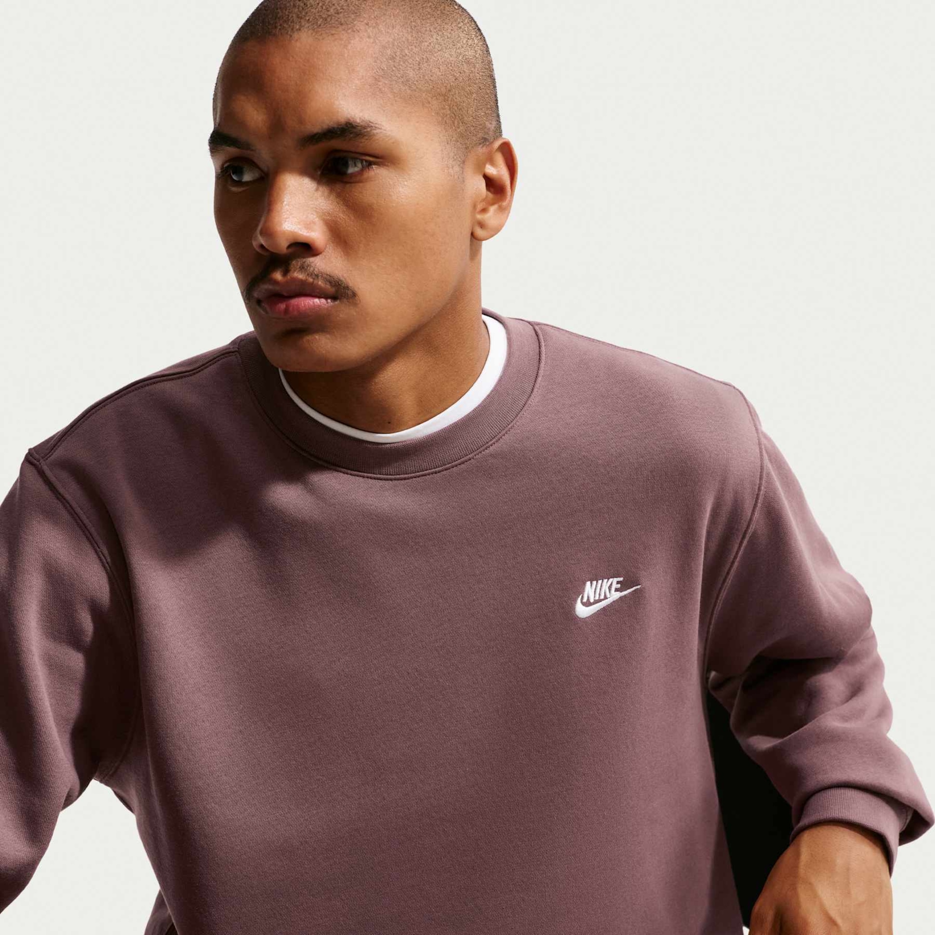 Blusão Nike Club Crew Masculino - Foto 3