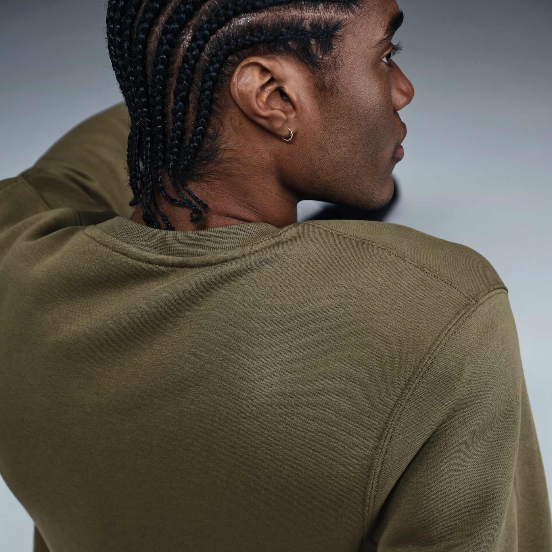 Blusão Nike Club Crew Masculino - Foto 2