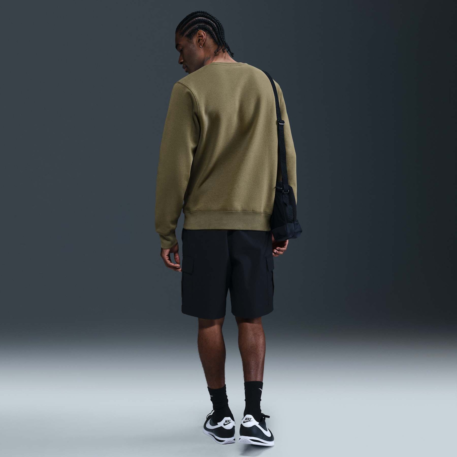 Blusão Nike Club Crew Masculino - Foto 5