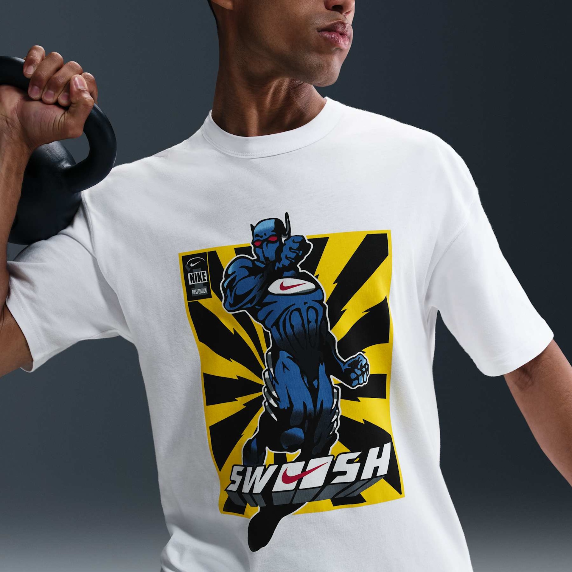 Camiseta Nike M90 Fitness Masculina - Foto 3