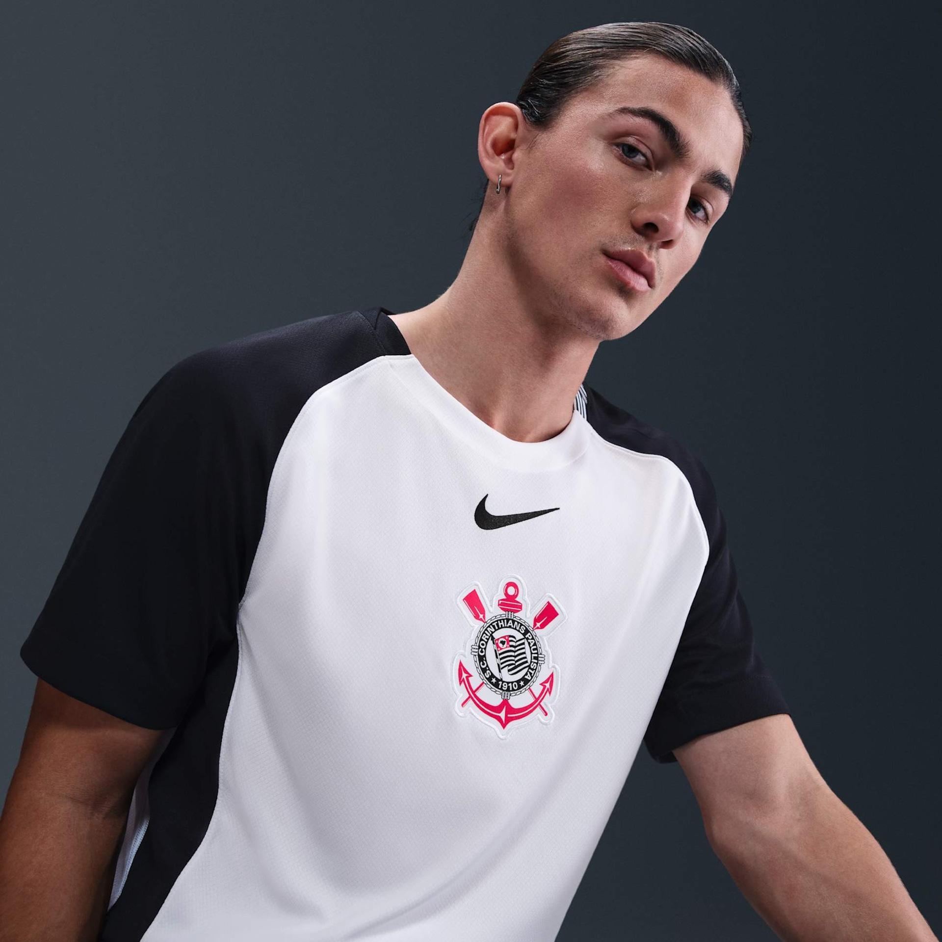 Camisa Nike Corinthians I 2025/26 Torcedor Pro Masculina - Foto 3