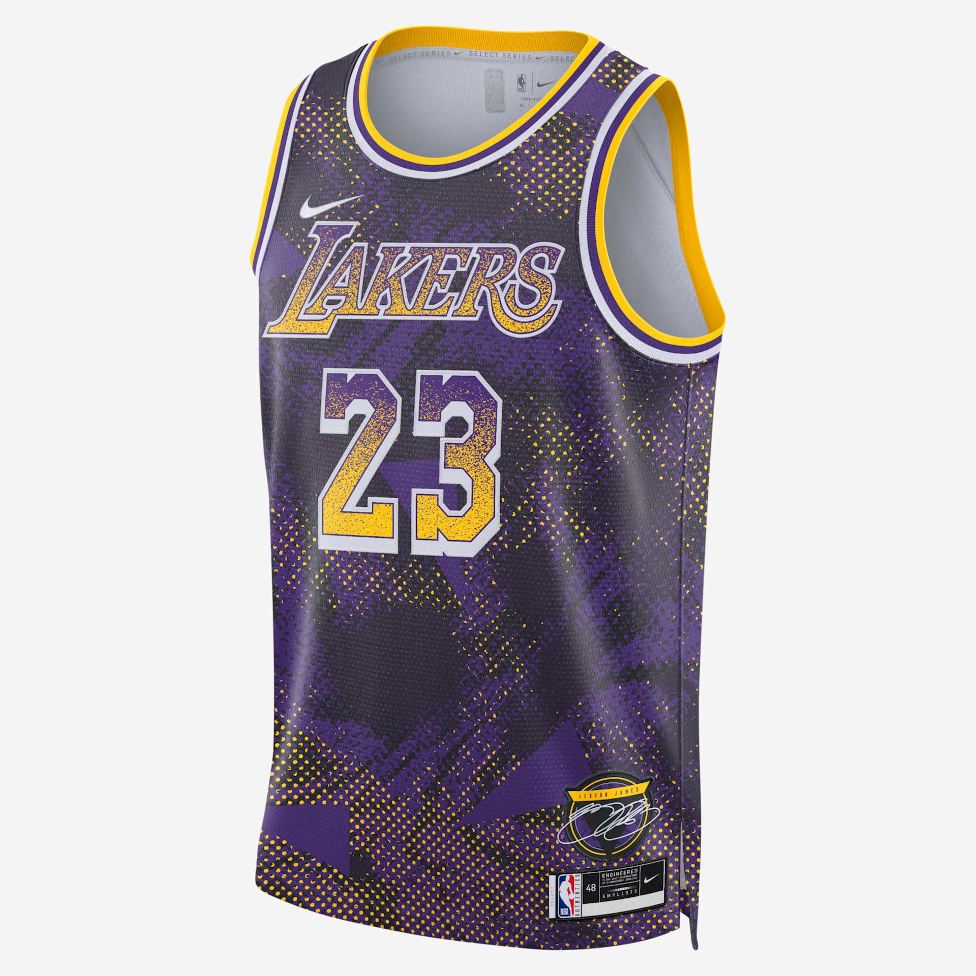 Regata Nike NBA LeBron James 2025/26 Select Series Masculina - Foto 1