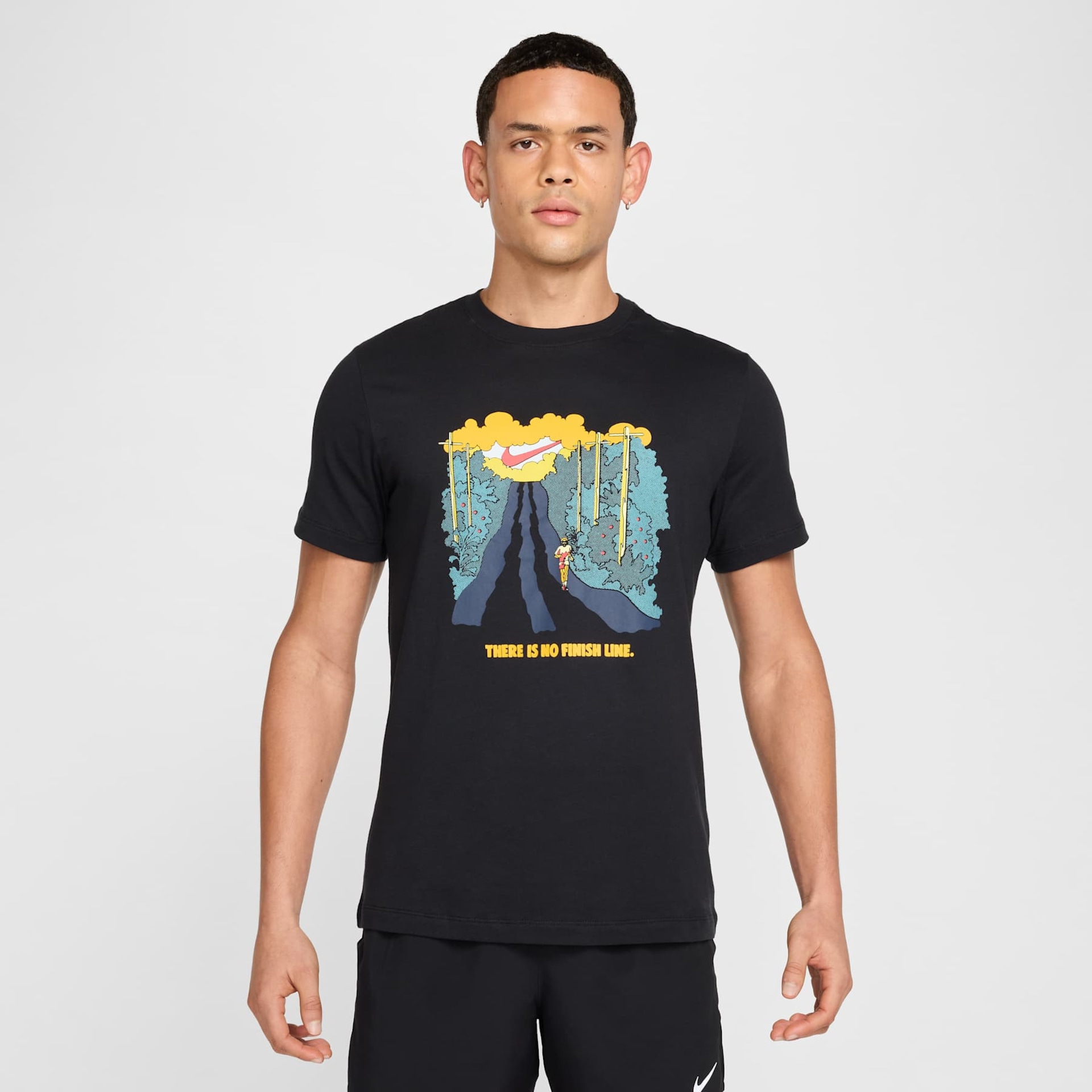 Camiseta Nike Run Masculina - Foto 1