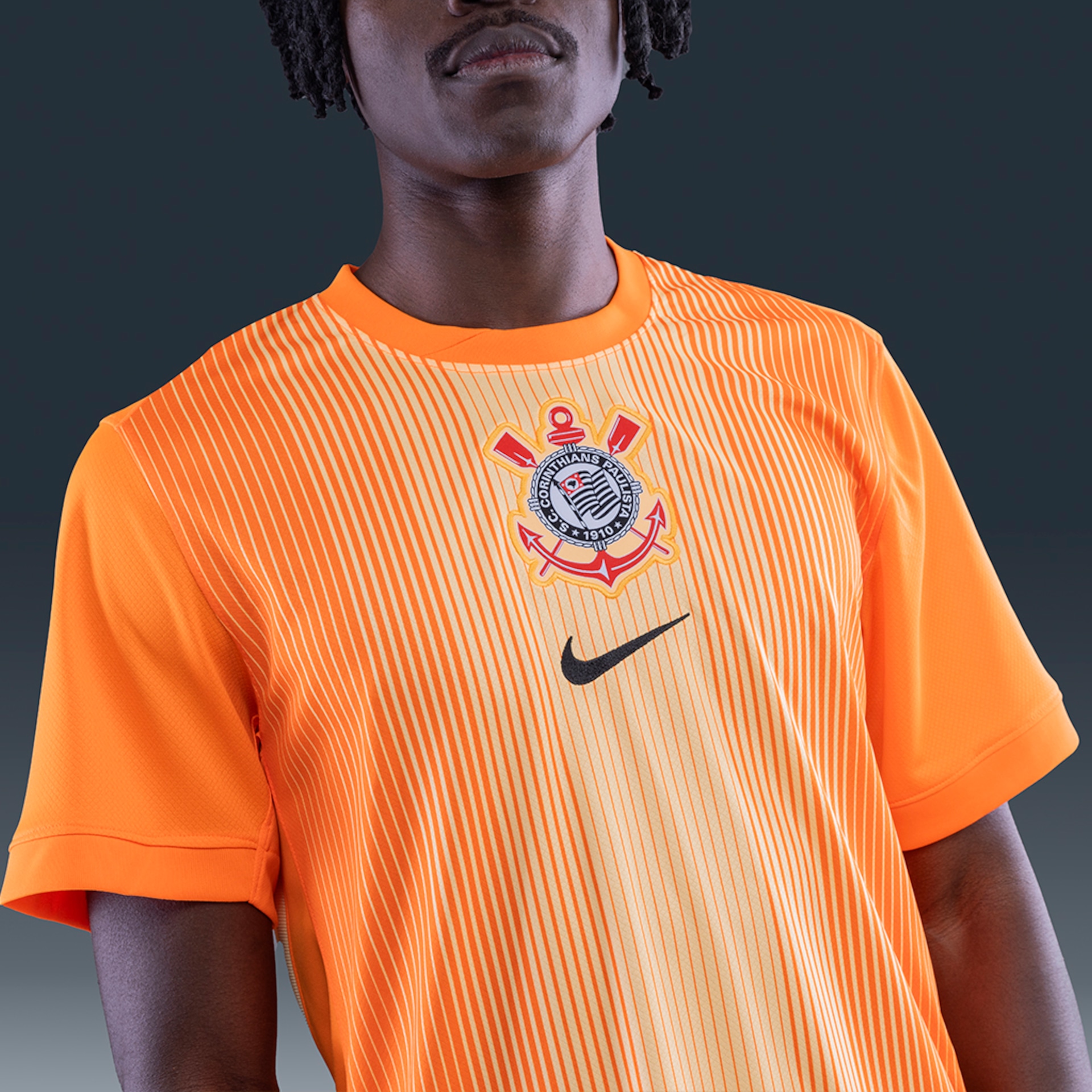 Camisa de Goleiro Corinthians Nike 2025/26 Torcedor Pro Masculina - Foto 1