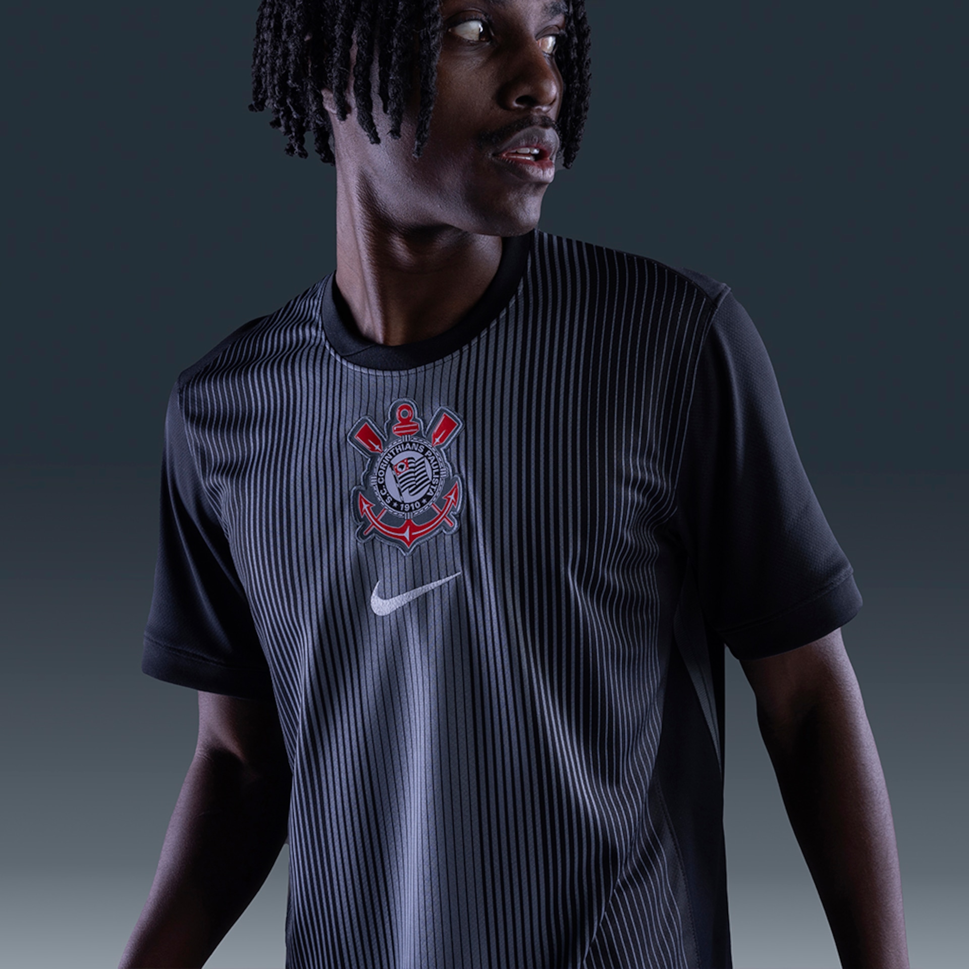 Imagem principal de Camisa de Goleiro Corinthians Nike 2025/26 Torcedor Pro Masculina