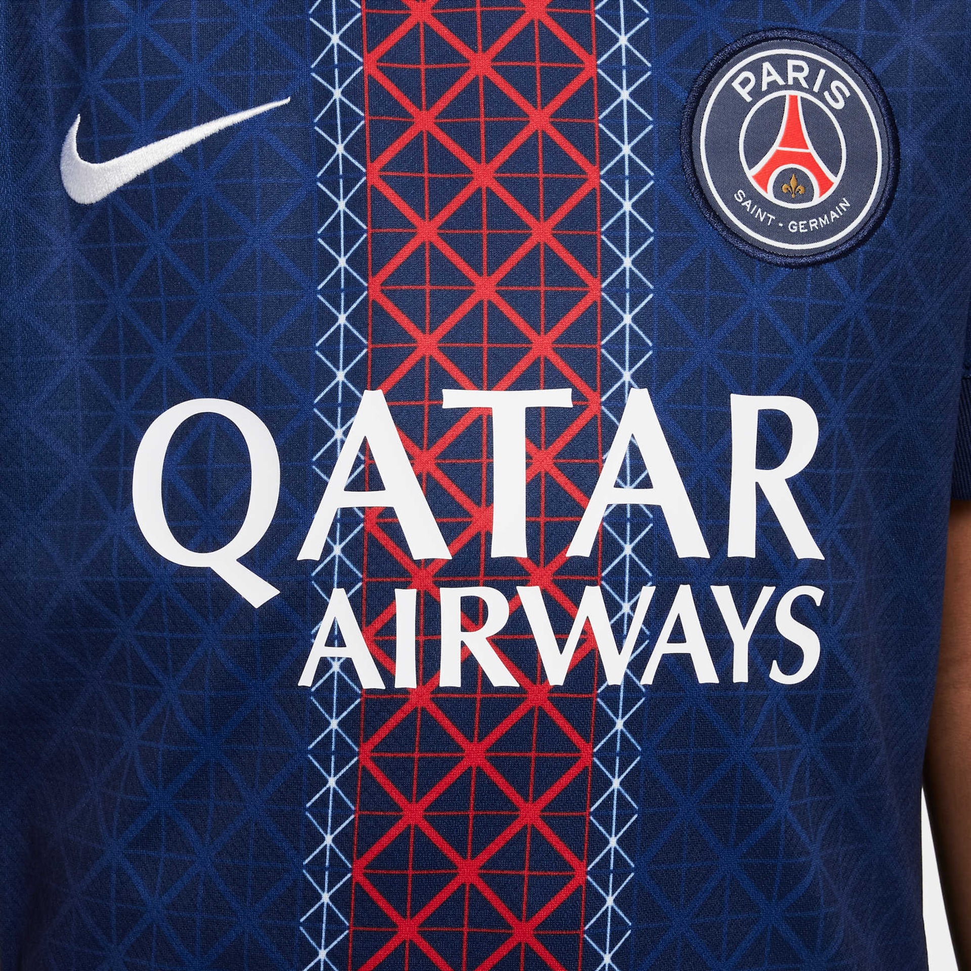 Camisa Nike Paris Saint-Germain I 2025/26 Torcedor Pro Infantil - Foto 7