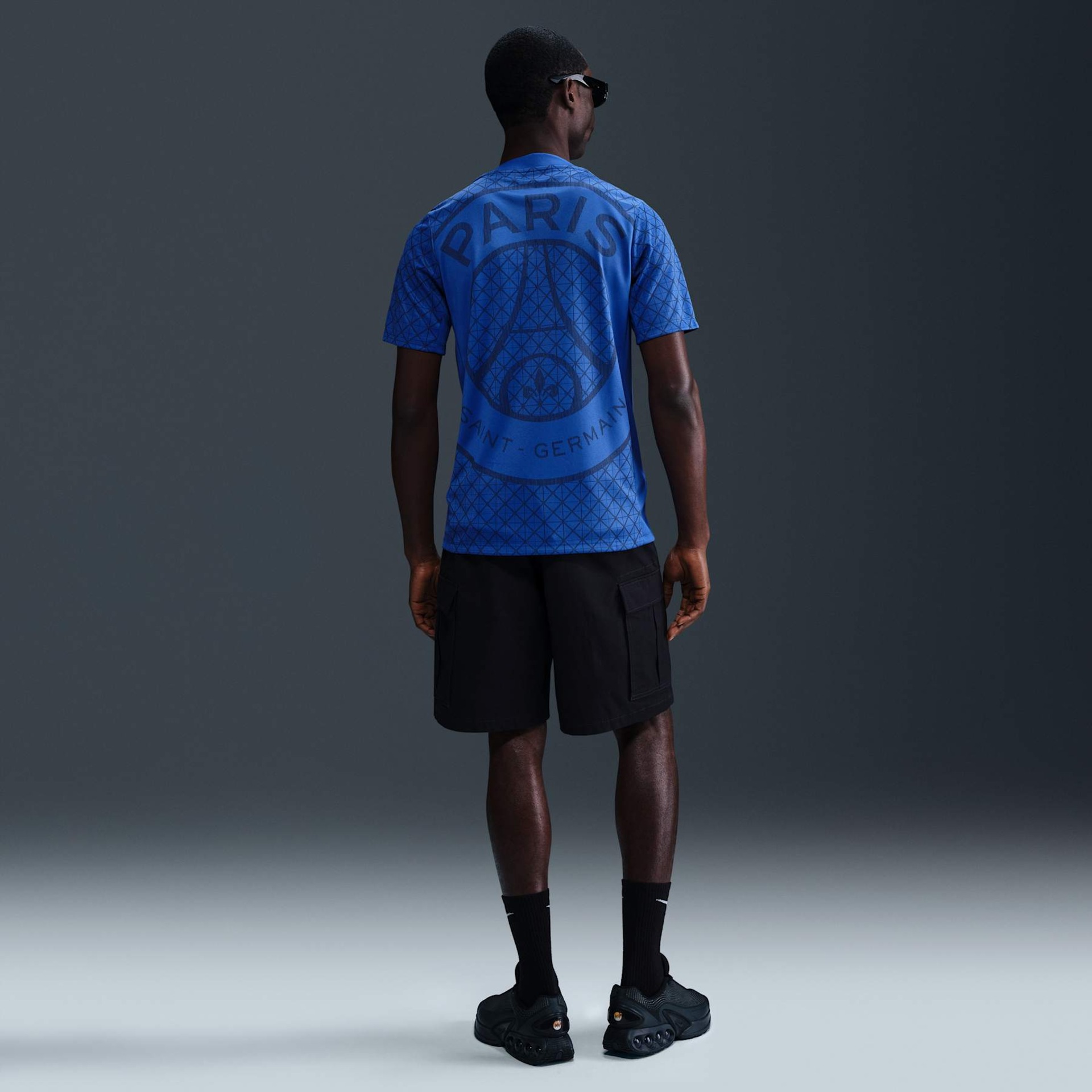 Camiseta Nike Paris Saint-Germain Academy Pro Masculina - Foto 5