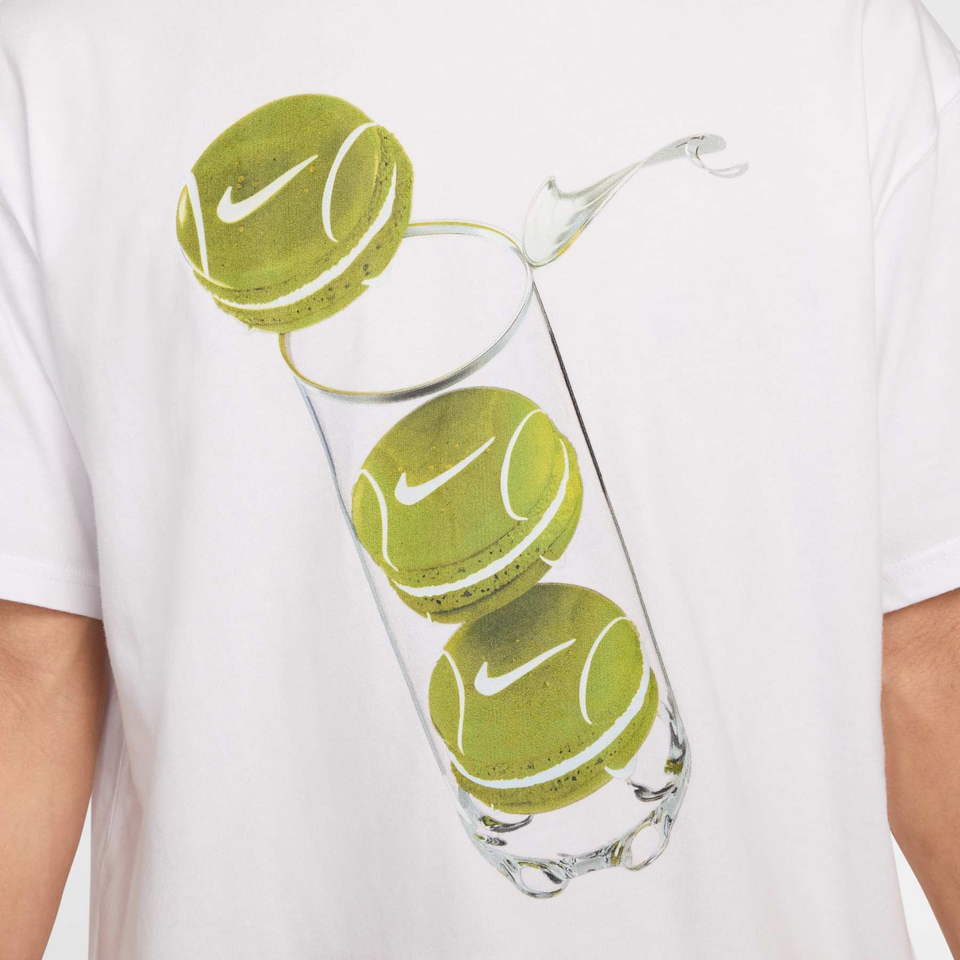 Camiseta Nike Court M90 French Open Masculina - Foto 4