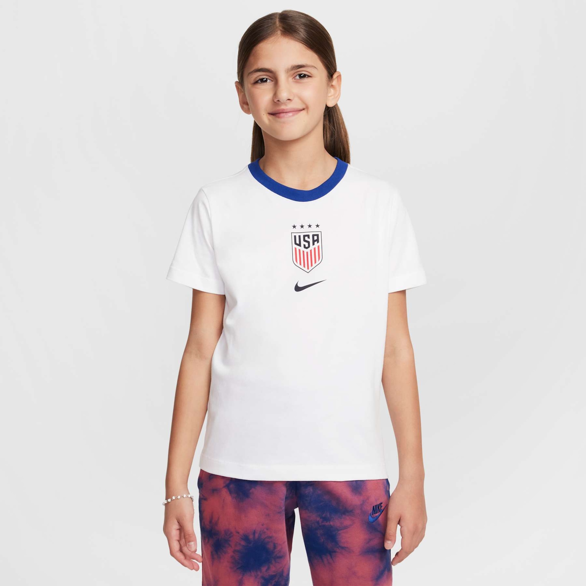Imagem principal de Camiseta Nike Estados Unidos Crest Infantil