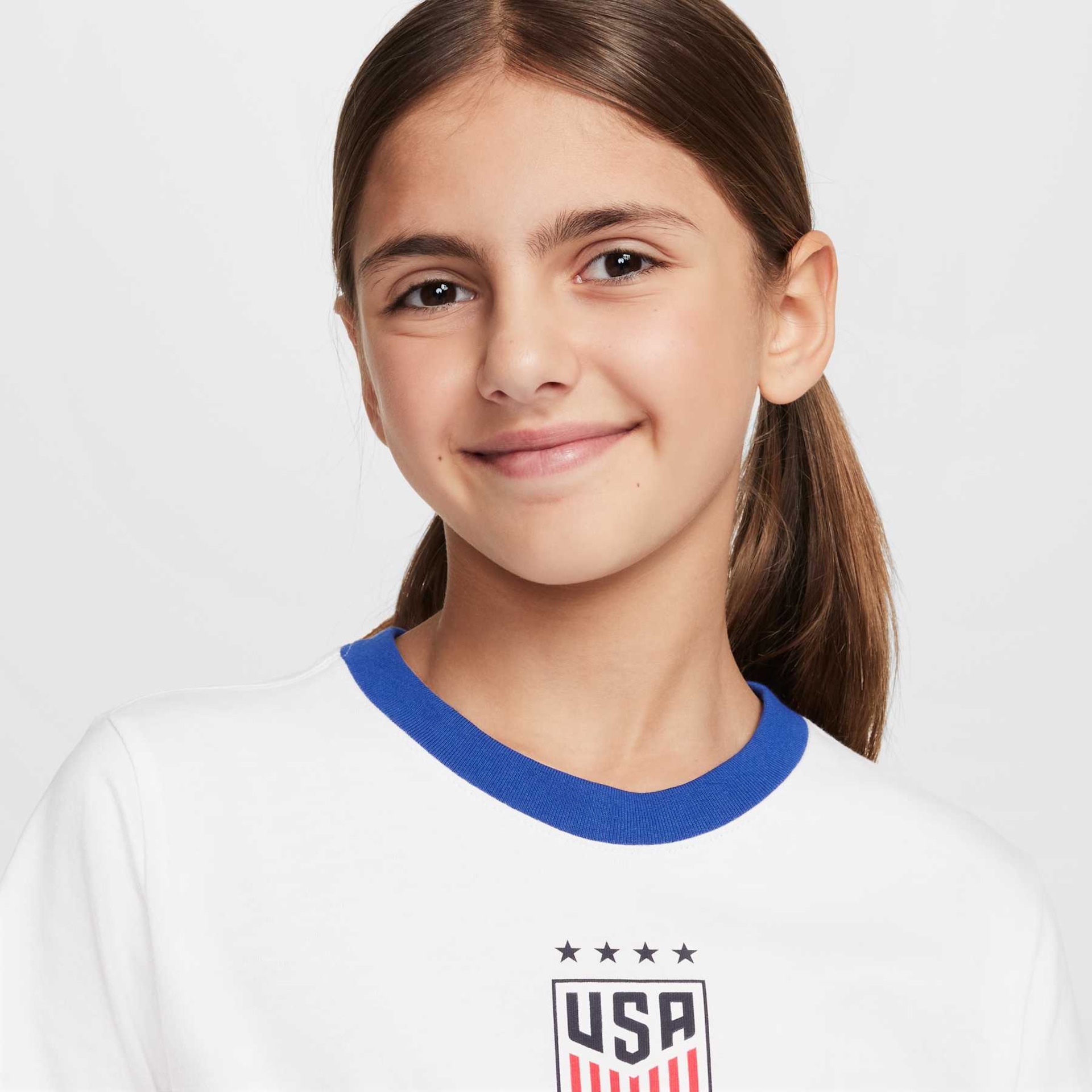 Camiseta Nike Estados Unidos Crest Infantil - Foto 3