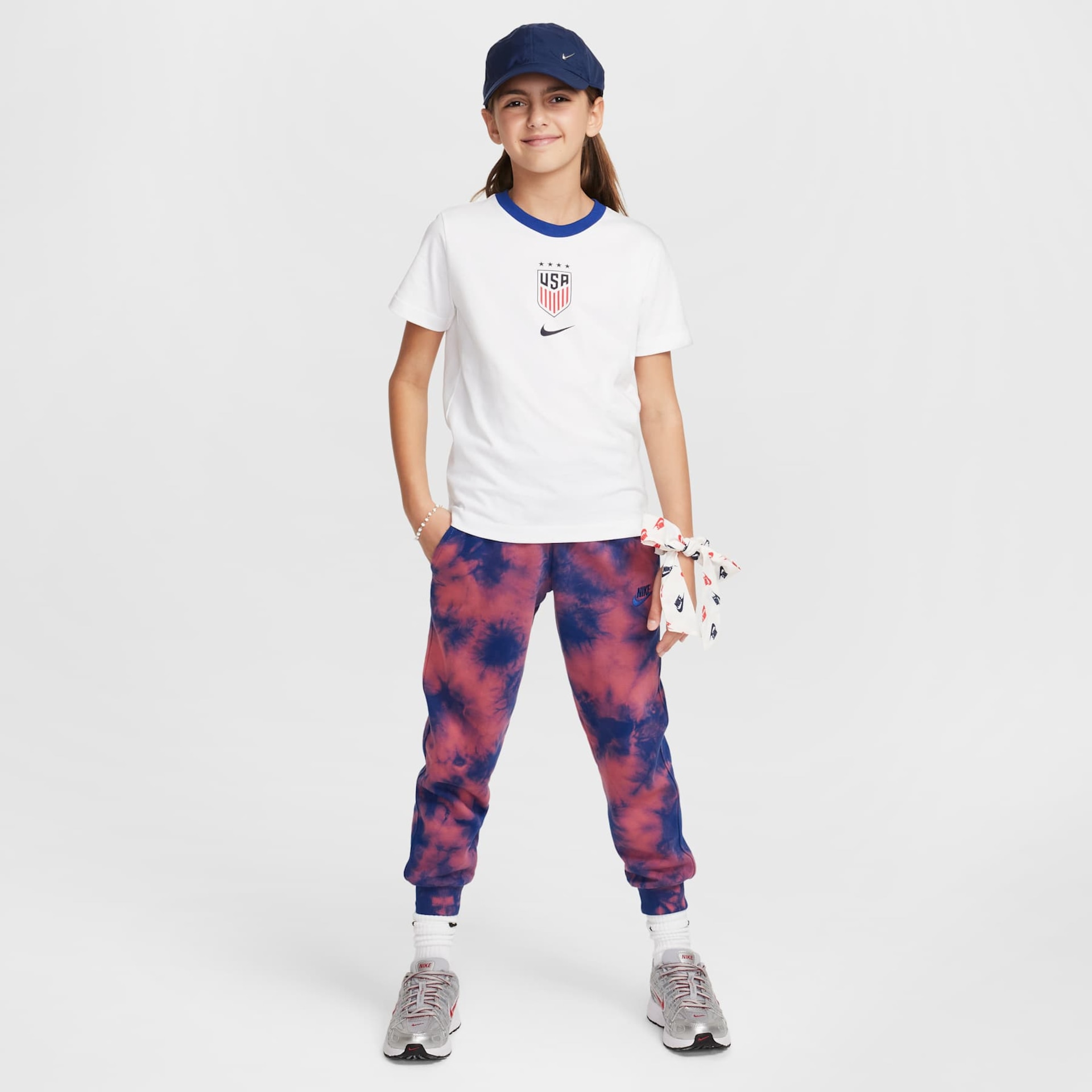 Camiseta Nike Estados Unidos Crest Infantil - Foto 5