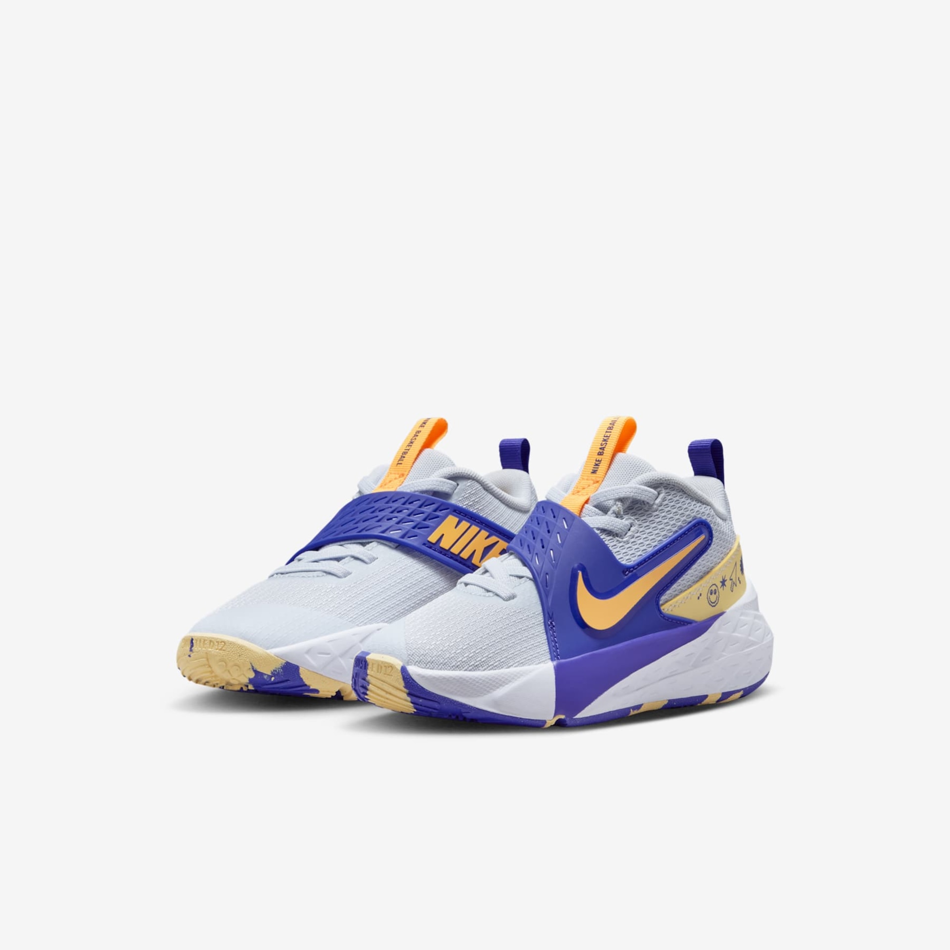 Tênis Nike Team Hustle D12 Infantil - Foto 5