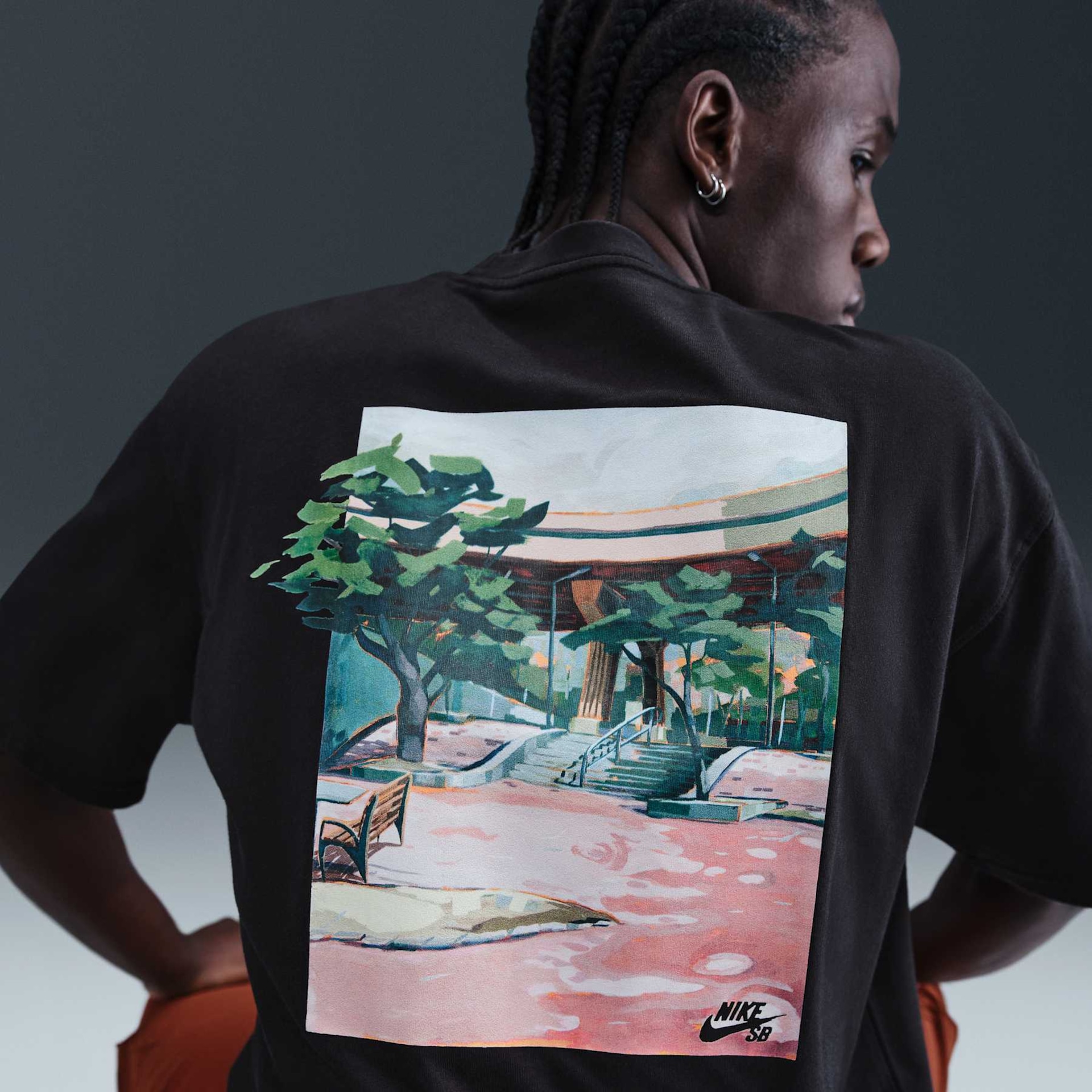 Camiseta Nike SB Brooklin Banks Masculina - Foto 2