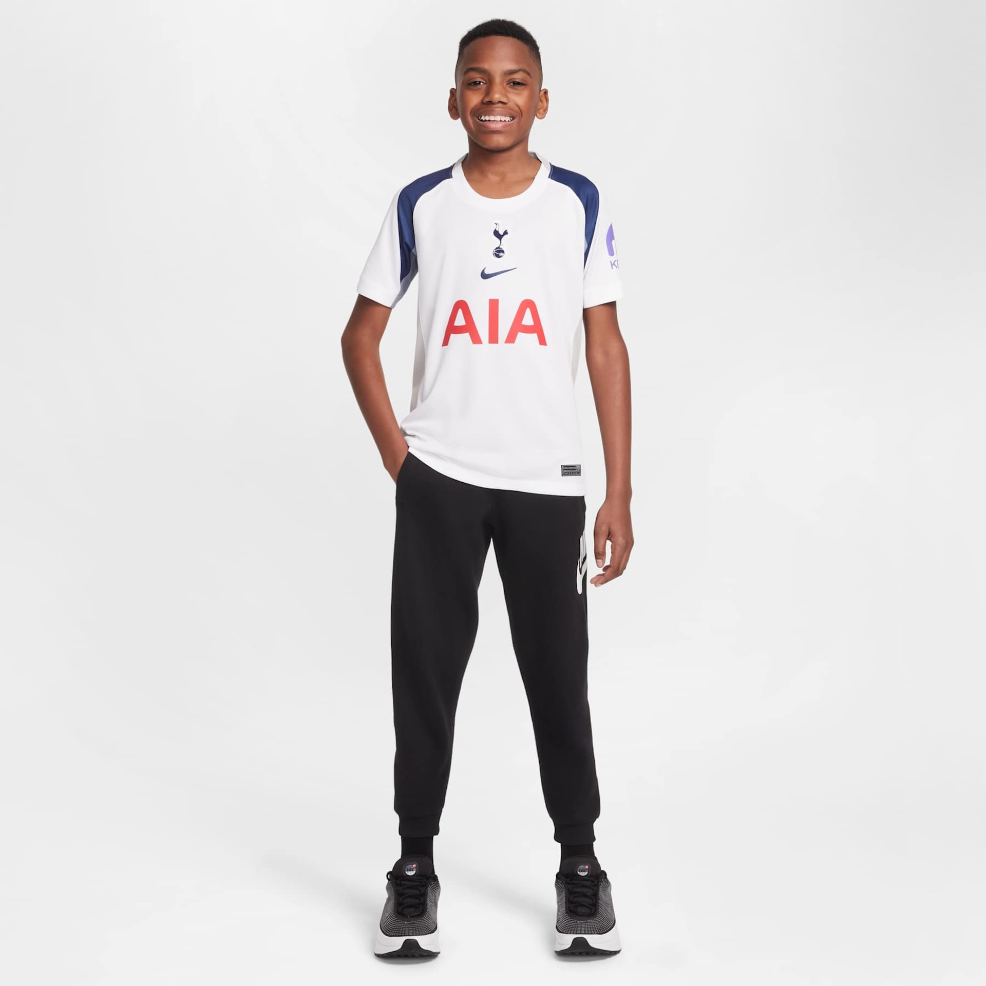 Camisa Nike Tottenham I 2025/26 Torcedor Pro Infantil - Foto 9