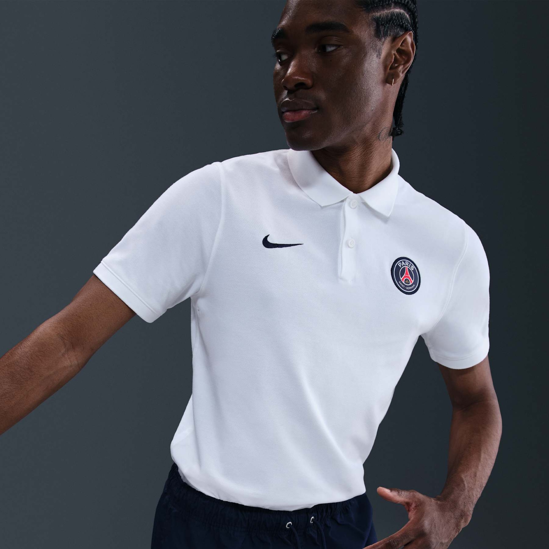 Camiseta Polo Nike Paris Saint-Germain Masculina - Foto 3