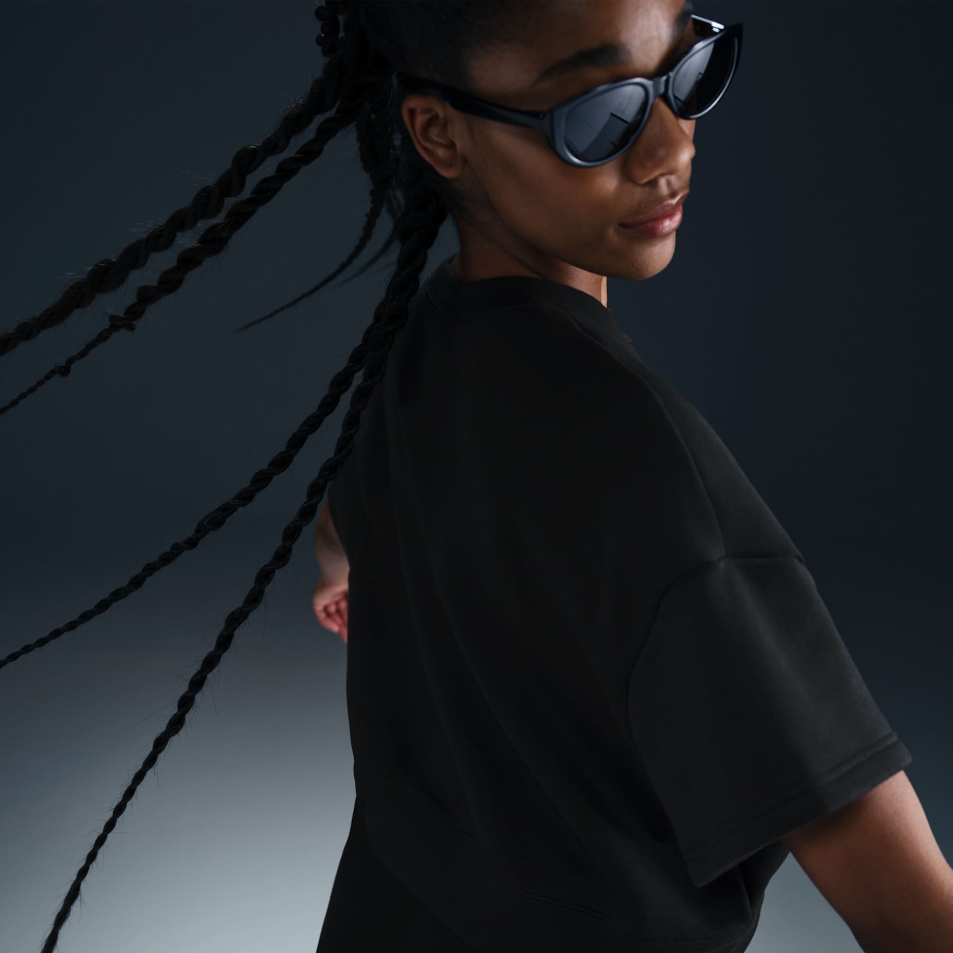 Camiseta Nike Sportswear Club Fleece Crew Feminina - Foto 3