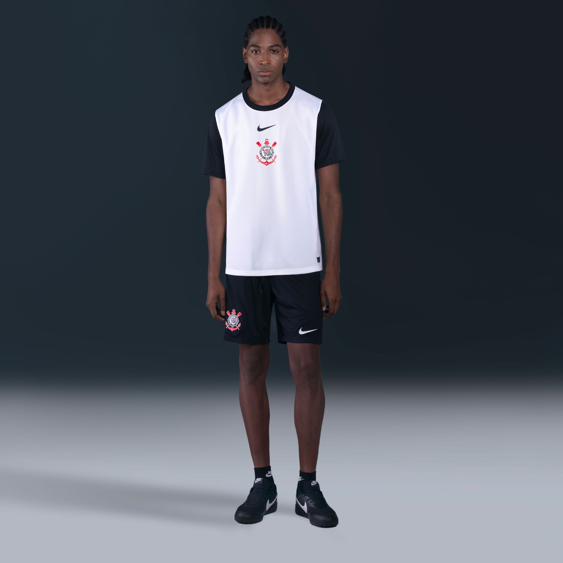 Camisa Nike Corinthians I 2025/26 Fã Masculina - Foto 1
