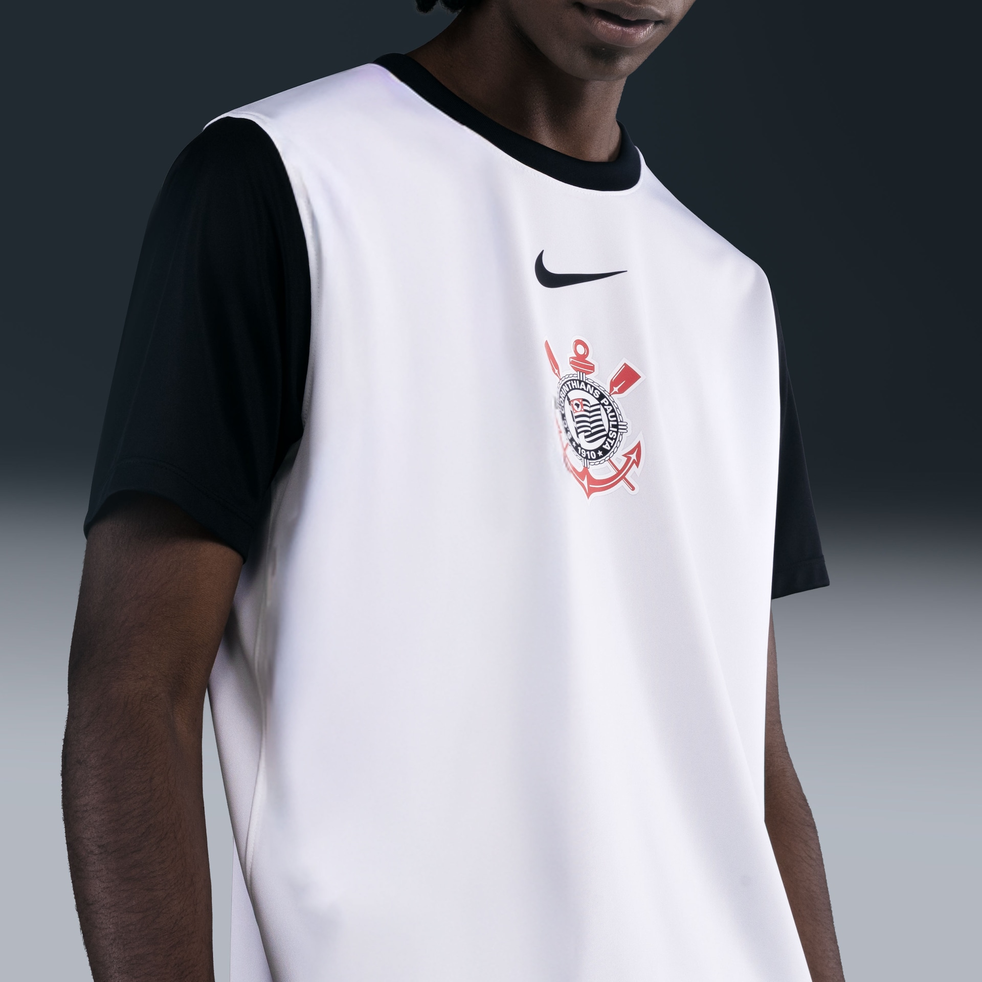 Camisa Nike Corinthians I 2025/26 Fã Masculina - Foto 5